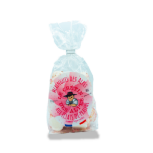 Visuel Meringues personnalisées à la vanille aux éclats de praline - Le Crétin des Alpes