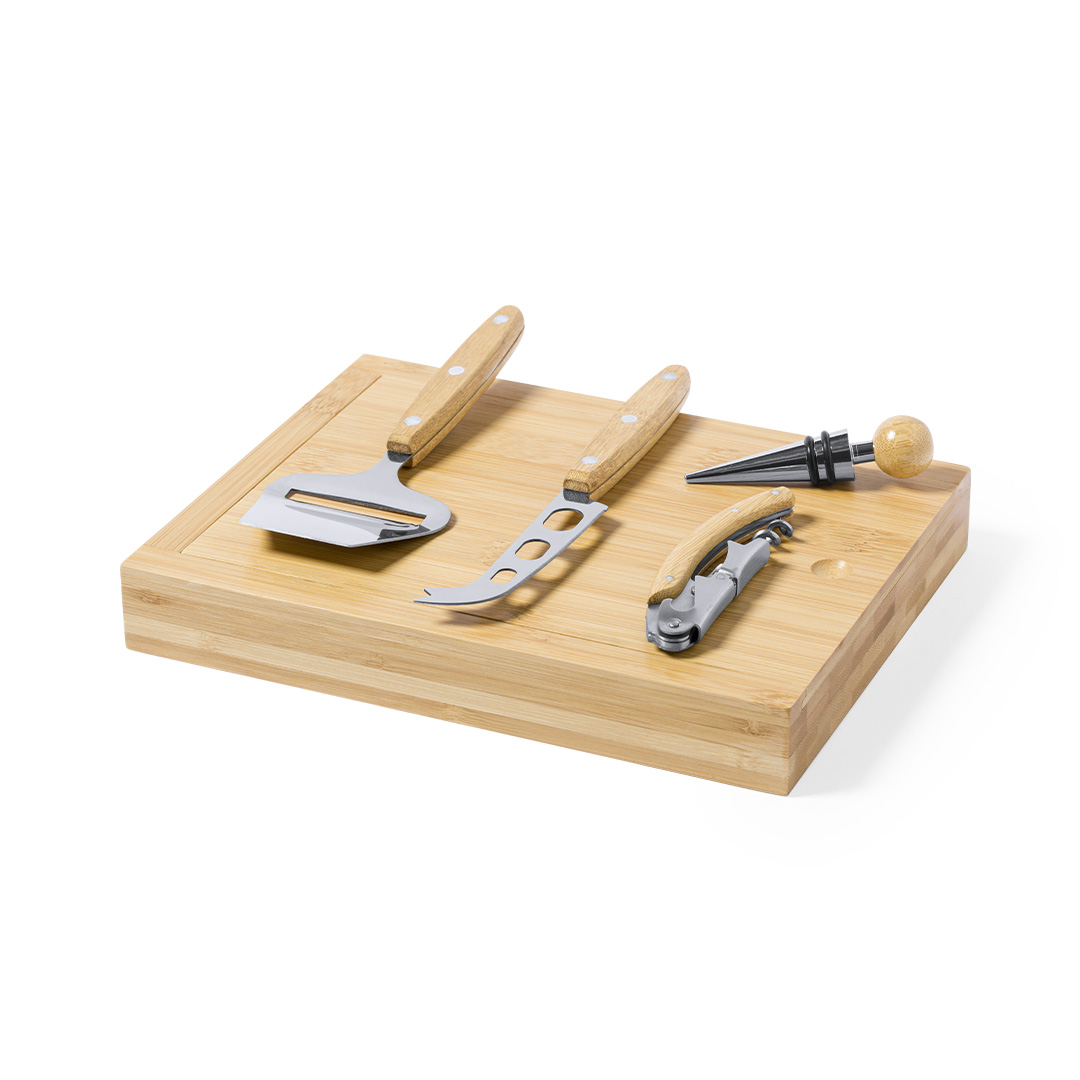 Miniature 3 pour Set Vin et Fromages Loxusa - personnalisable