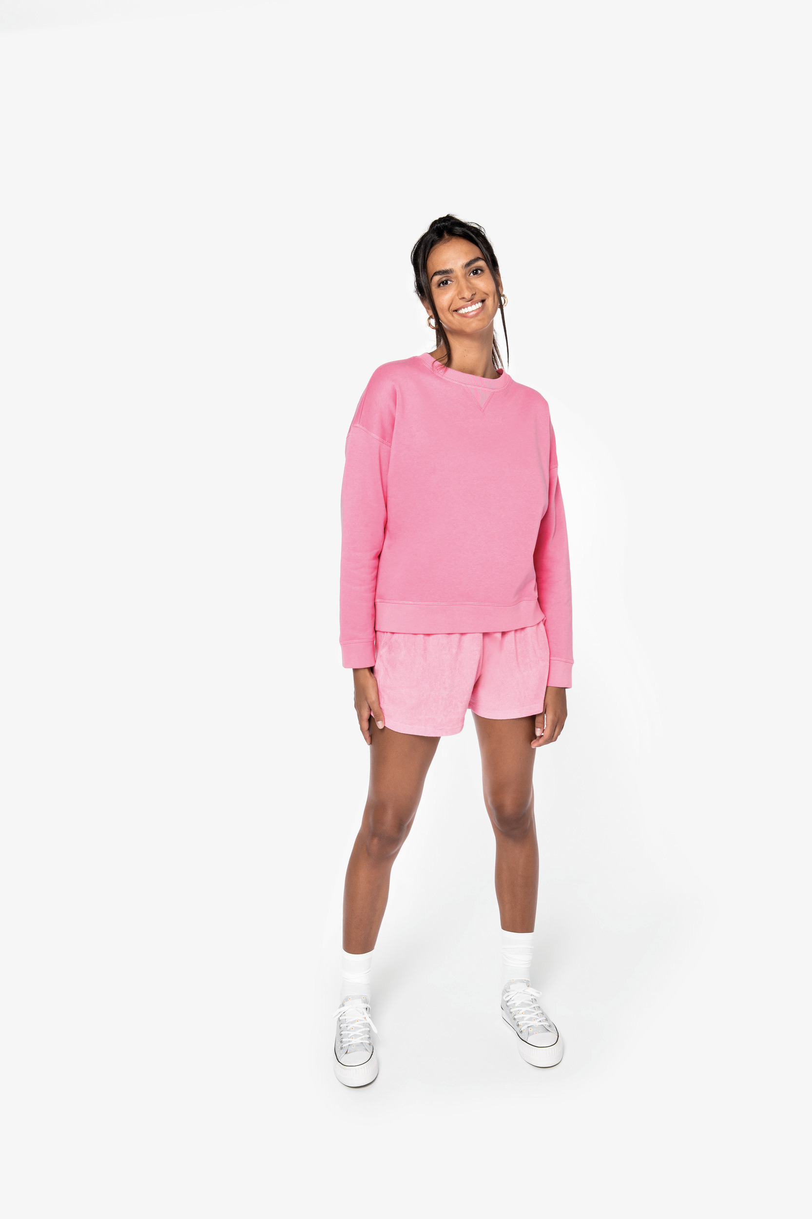 Miniature 2 pour Sweat-shirt écoresponsable à épaules tombantes femme