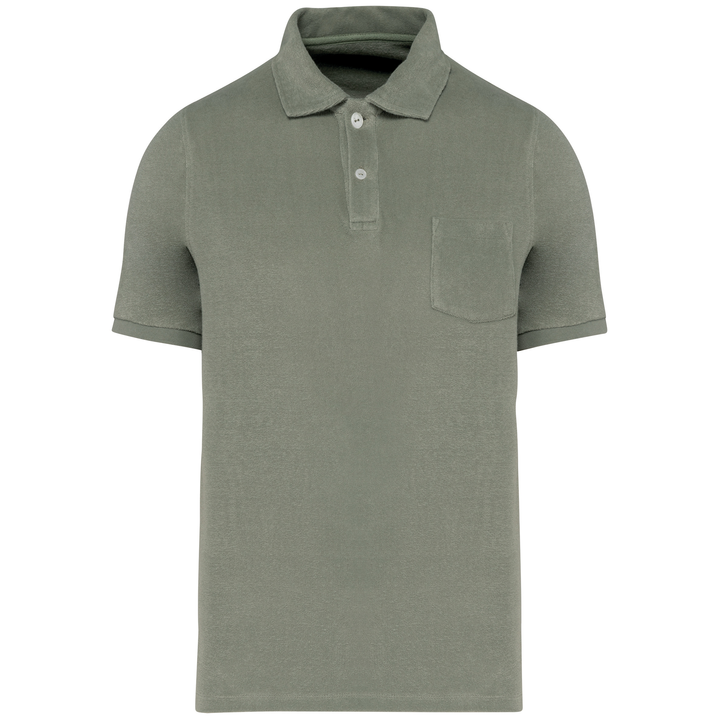 Miniature 5 pour Polo écoresponsable en éponge homme