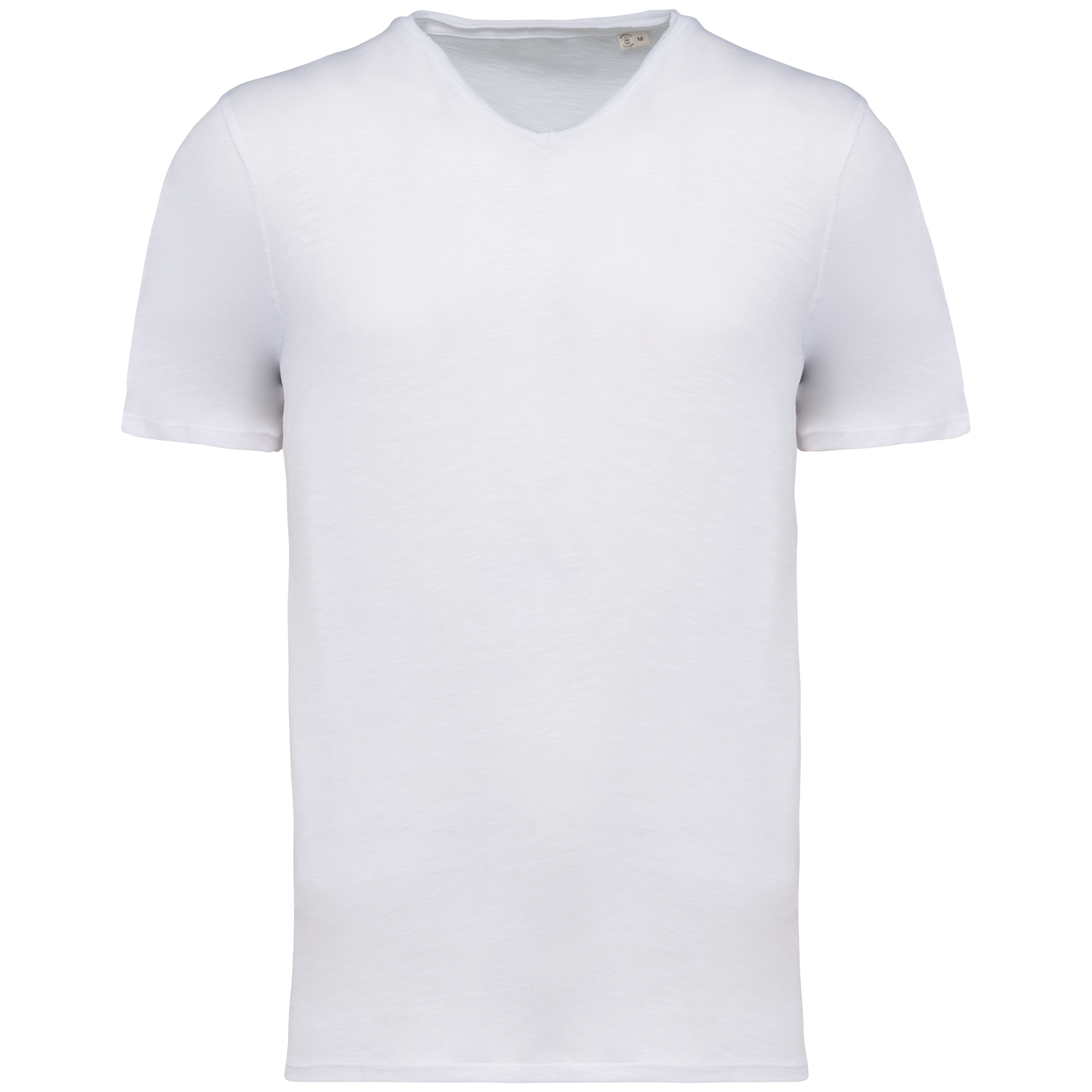 Miniature 12 pour T-shirt écoresponsable slub bords francs homme
