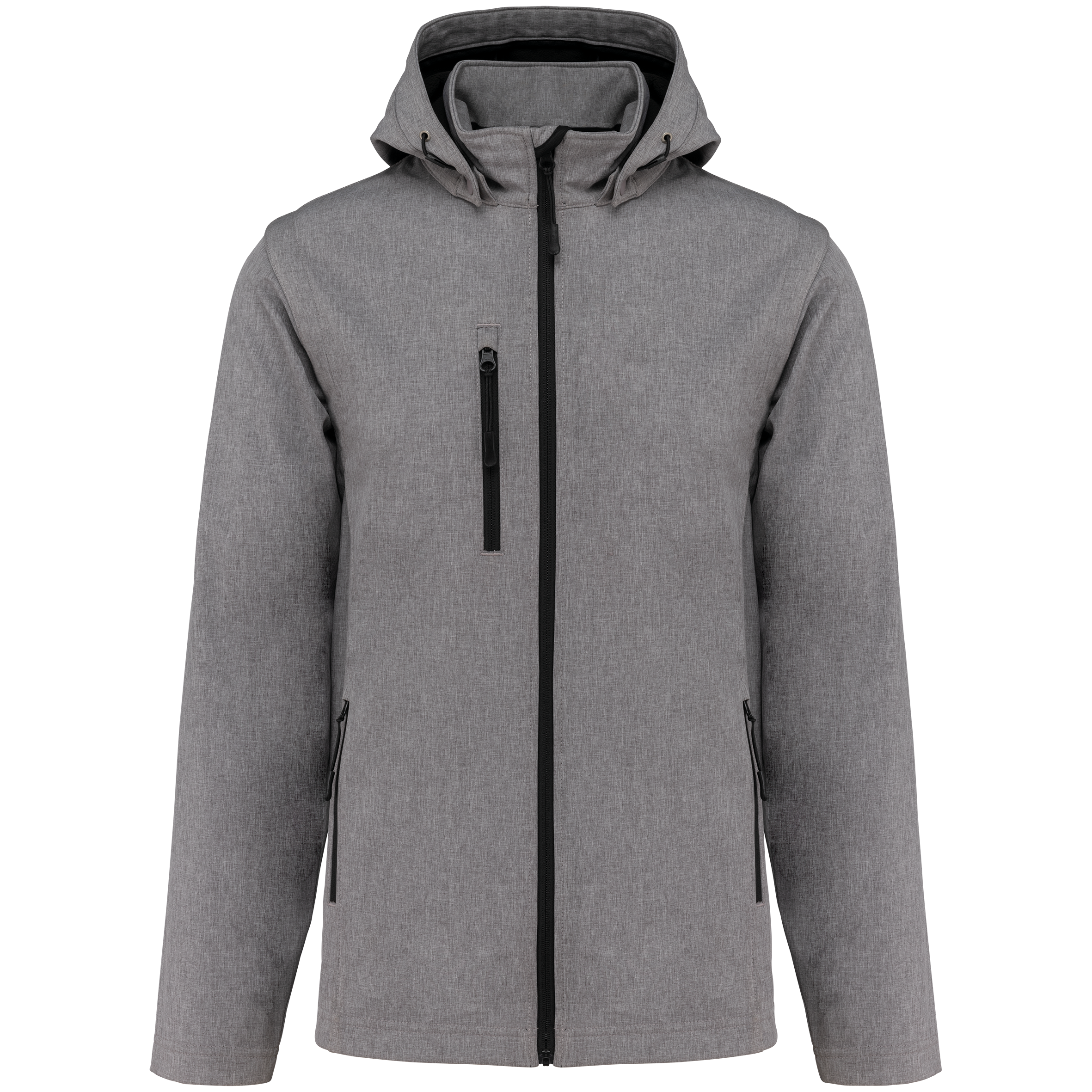 Miniature 28 pour Veste Softshell 3 couches à capuche avec manches amovibles unisexe