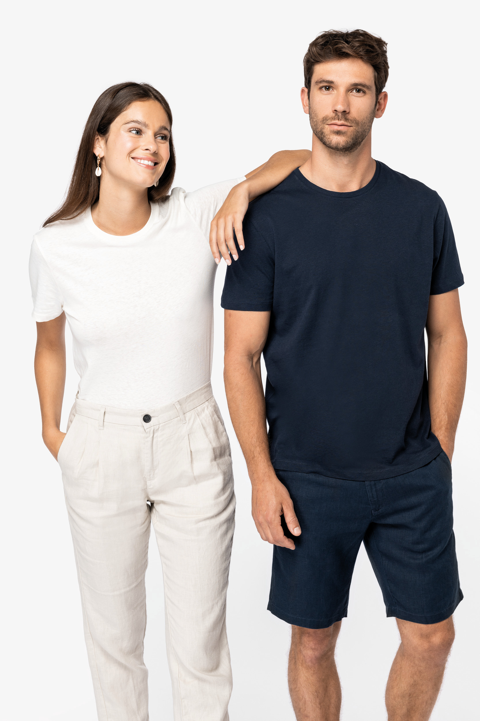 Miniature 9 pour Pantalon en lin femme