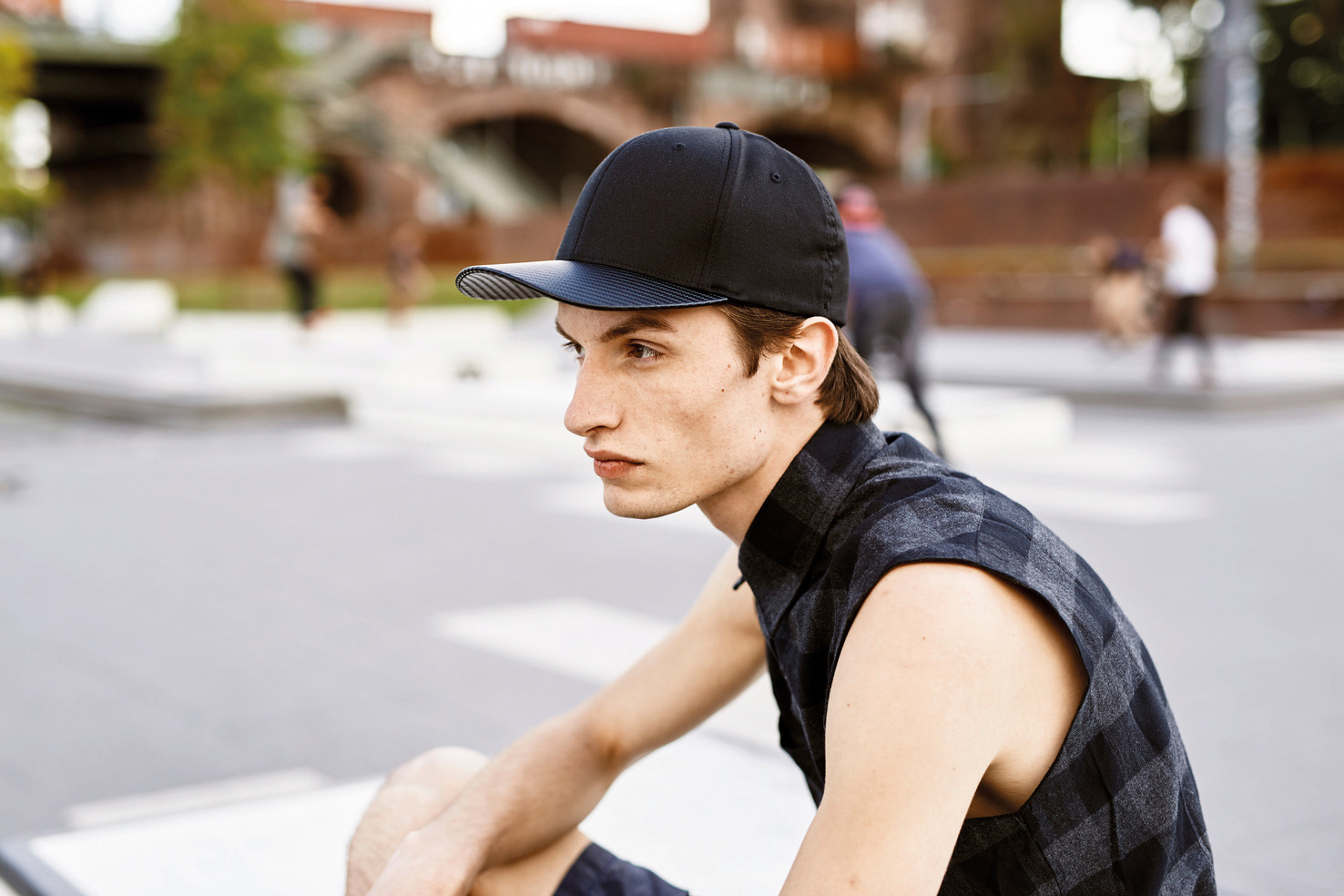 Miniature 2 pour Casquette carbon snapback