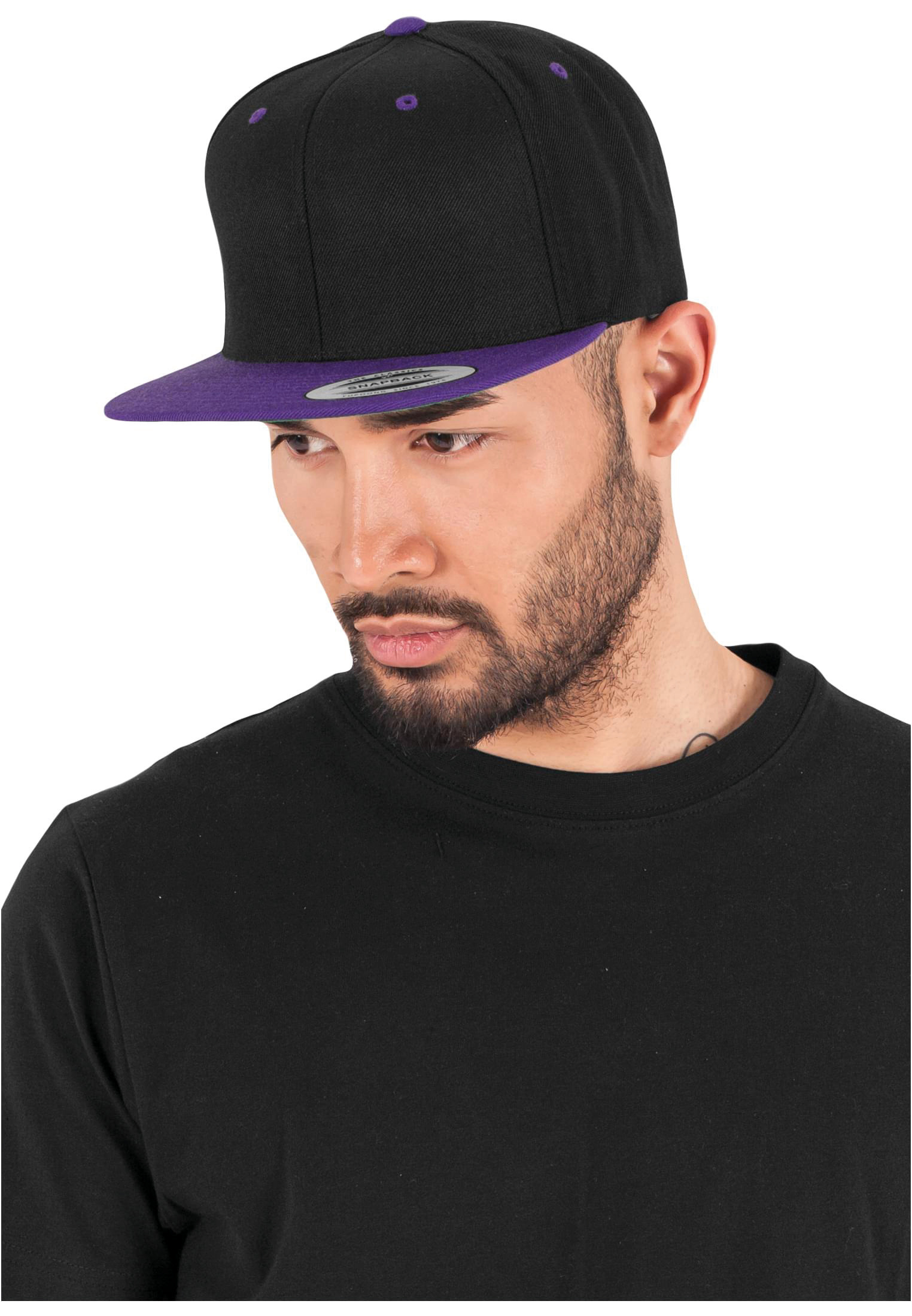 Miniature 3 pour Casquette Classic snapback bicolore