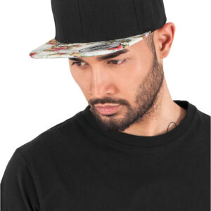 Visuel Casquette floral snapback