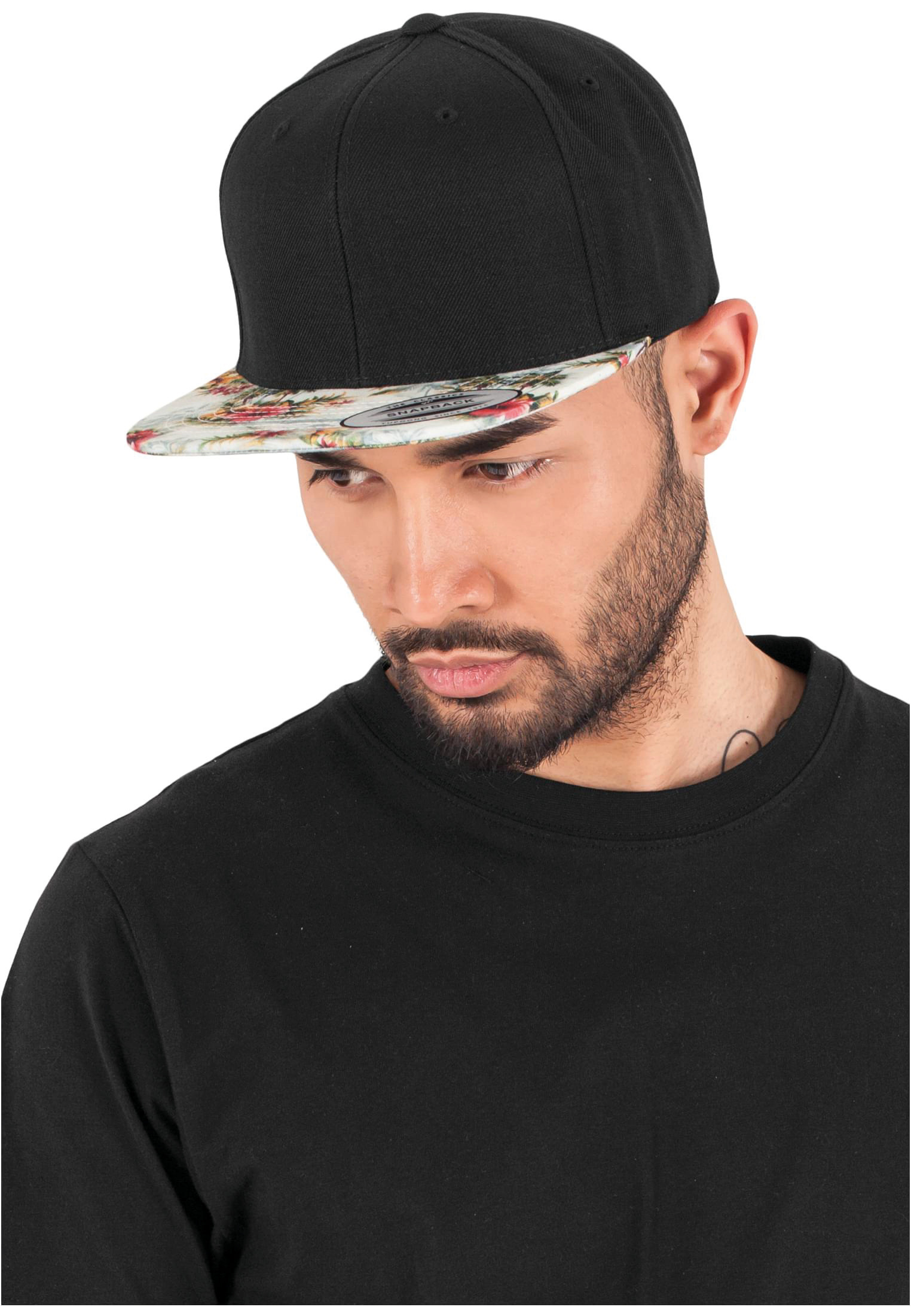 Miniature 1 pour Casquette floral snapback