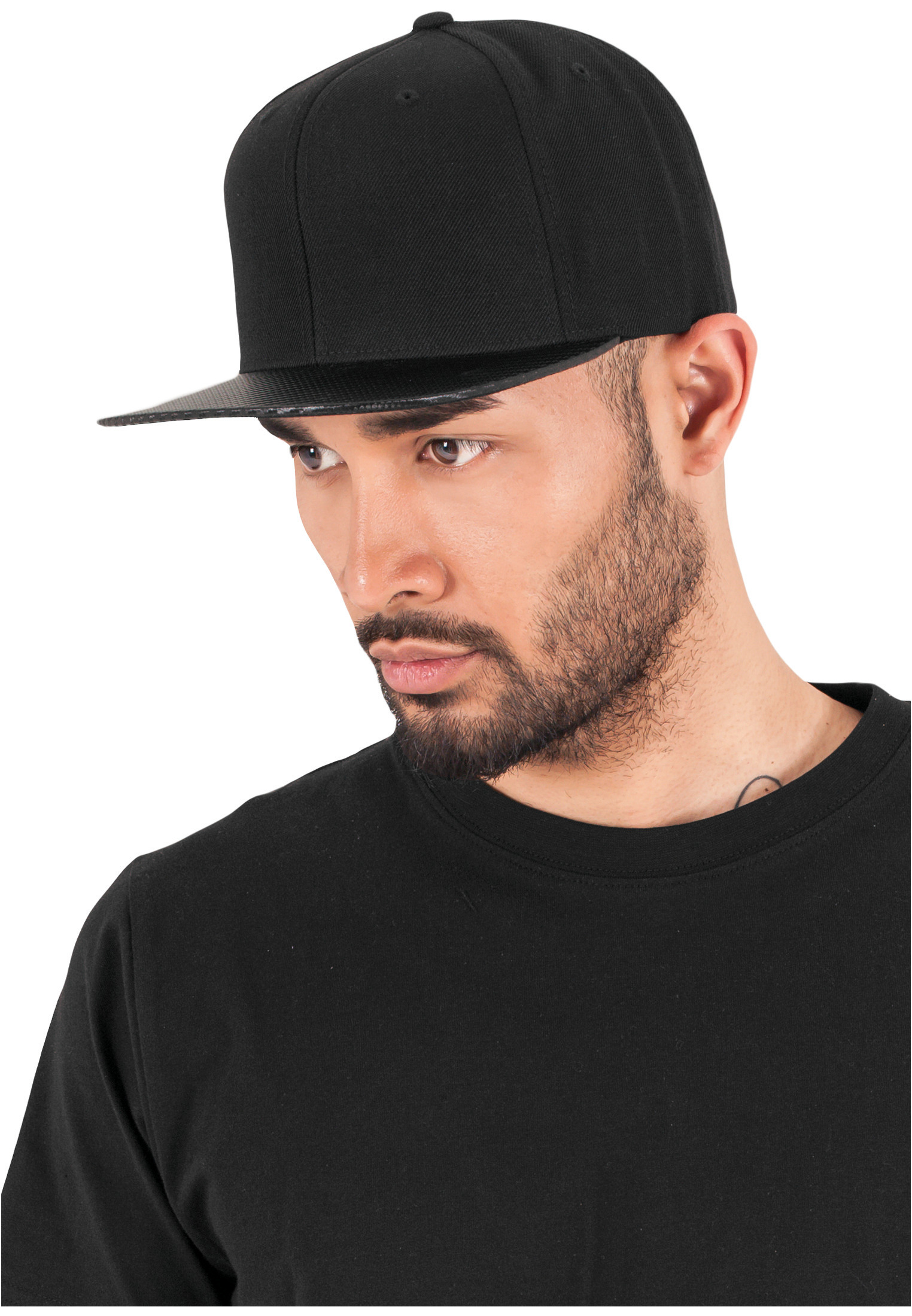 Miniature 1 pour Casquette carbon snapback