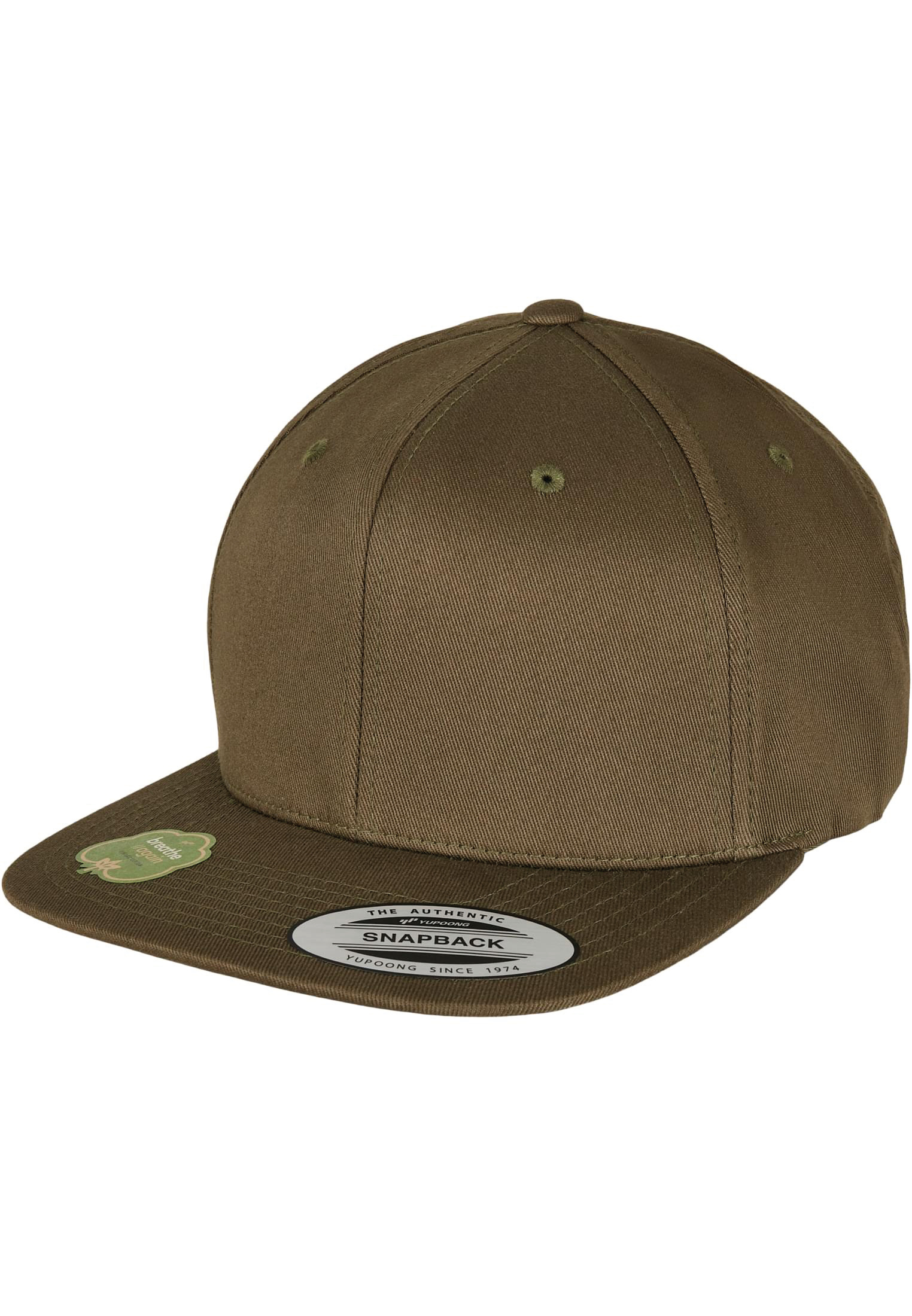 Miniature 5 pour Casquette snapback en coton organique