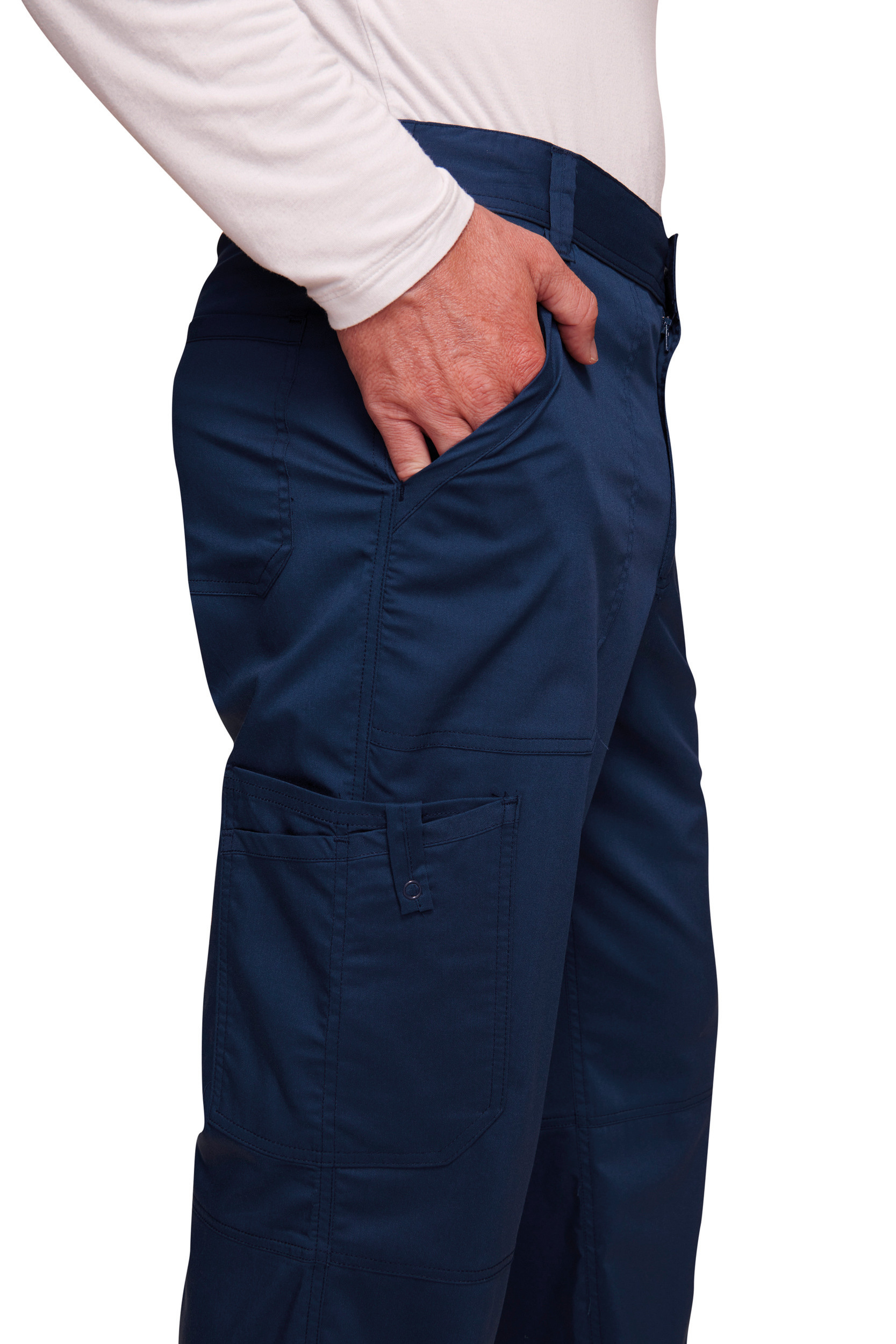 Miniature 3 pour Pantalon cargo à braguette homme