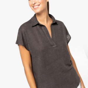 Visuel Polo en lin femme