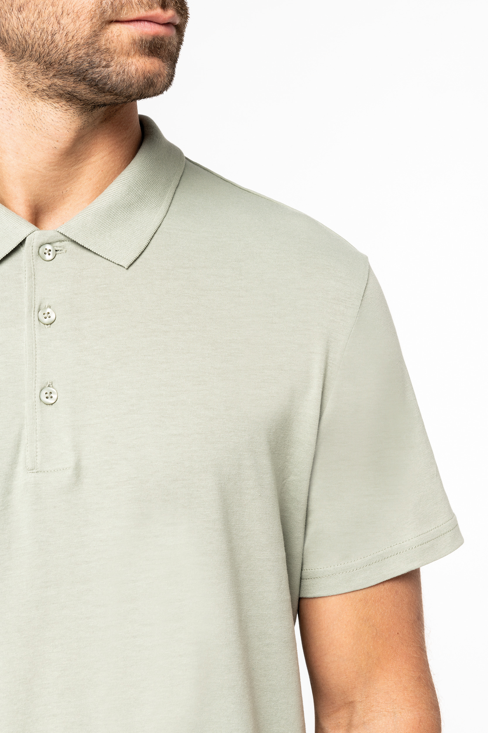 Miniature 6 pour Polo écoresponsable homme