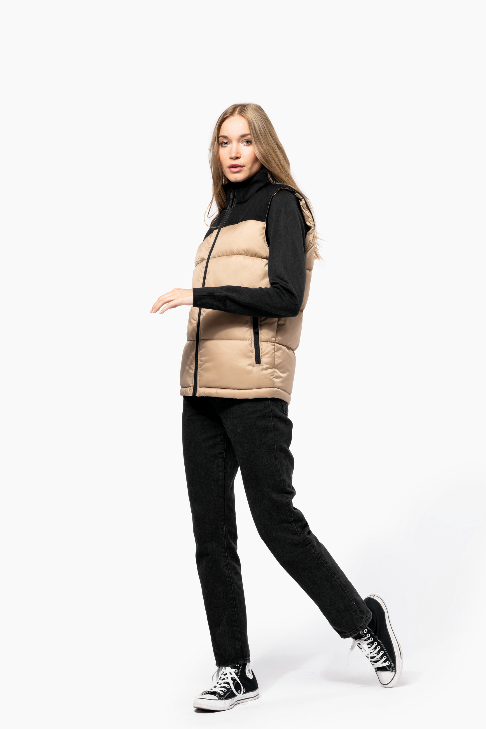 Miniature 11 pour Bodywarmer matelassé bi-ton unisexe