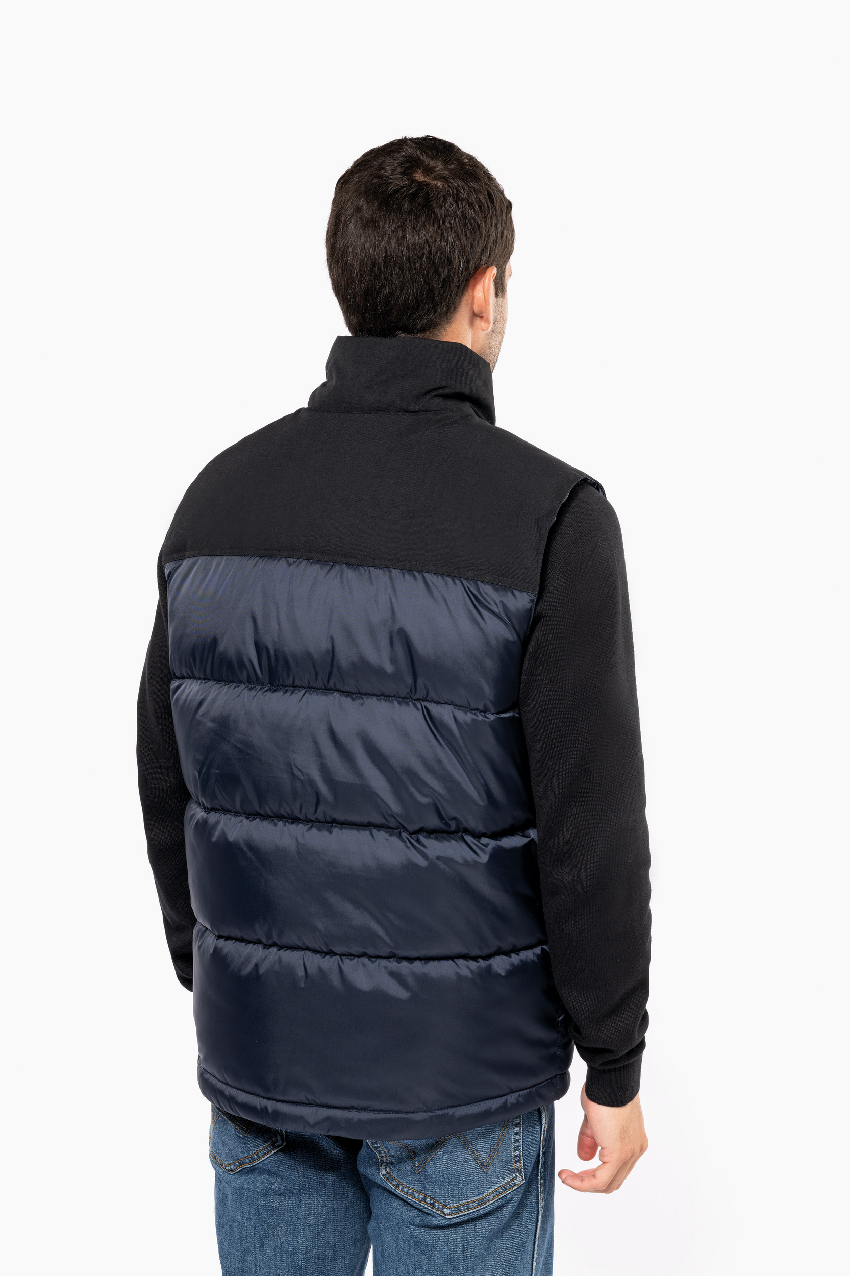 Miniature 3 pour Bodywarmer matelassé bi-ton unisexe