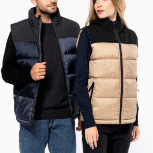 Visuel Bodywarmer matelassé bi-ton unisexe