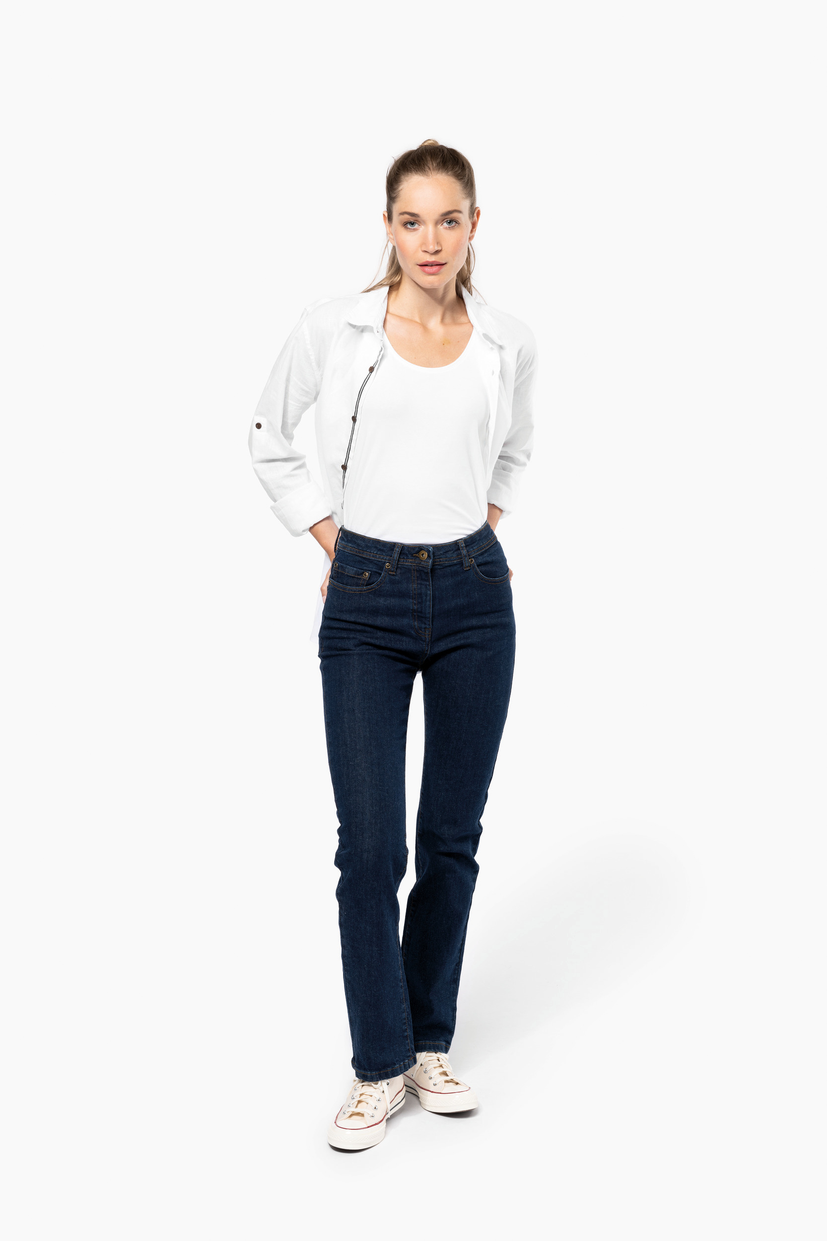 Miniature 3 pour Jean basic femme