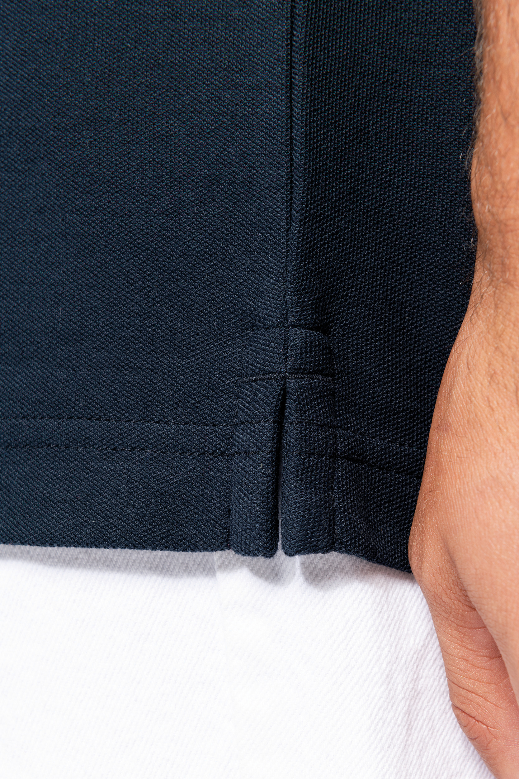 Miniature 8 pour Polo homme manches courtes à liserés contrastés