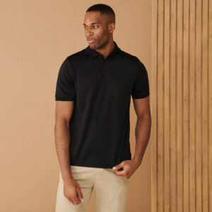 Visuel Polo homme polyester recyclé