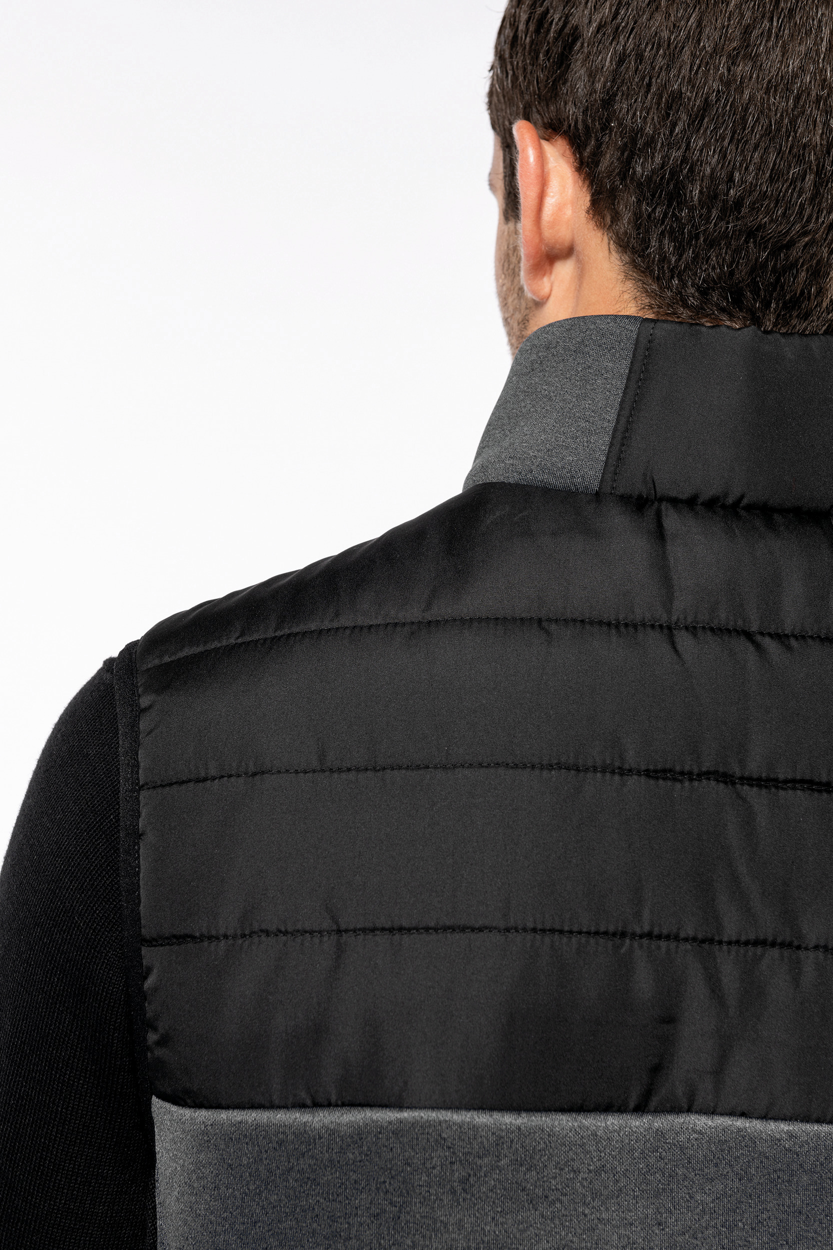 Miniature 10 pour Bodywarmer bi-matière homme