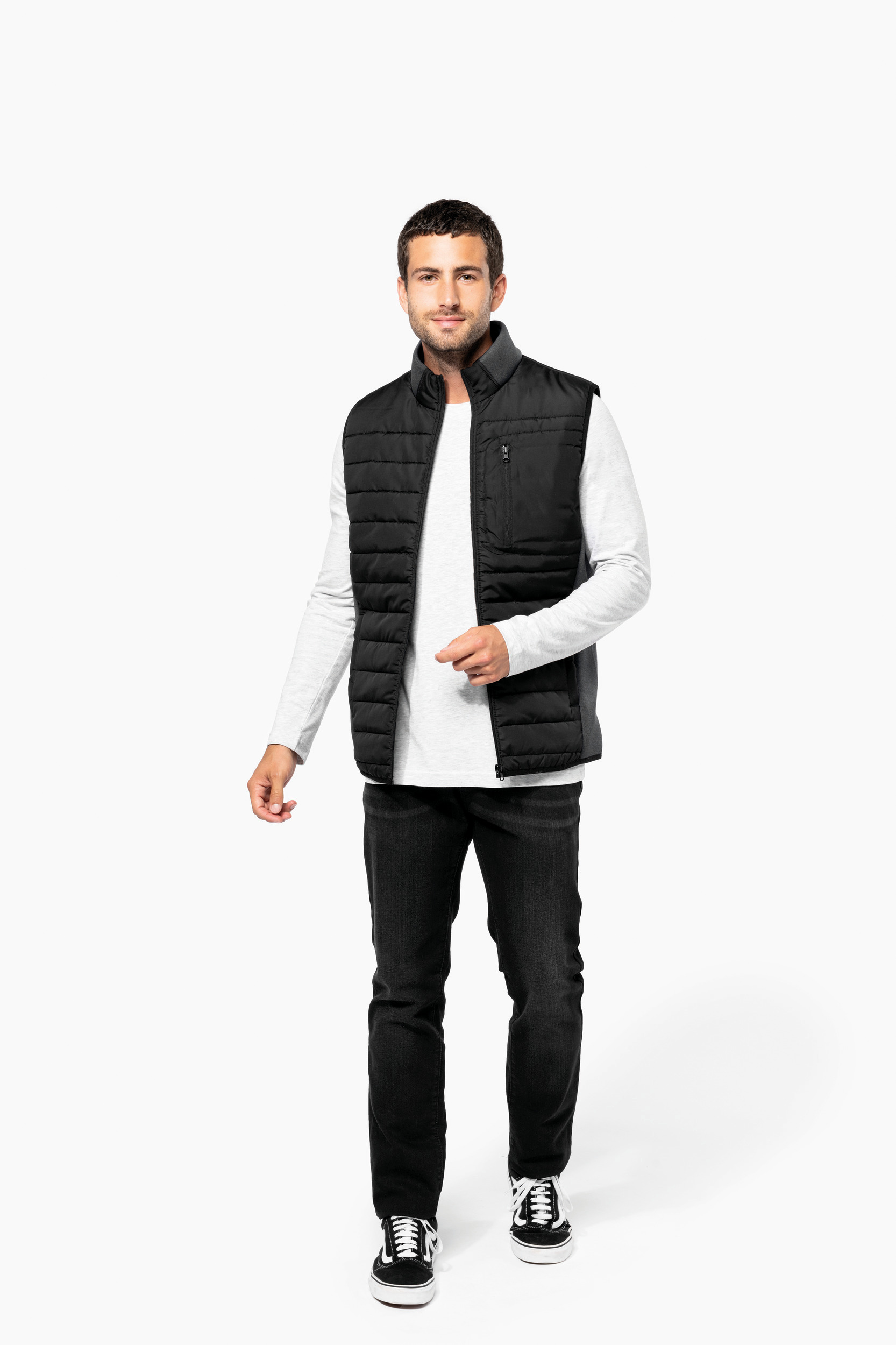 Miniature 4 pour Bodywarmer bi-matière homme