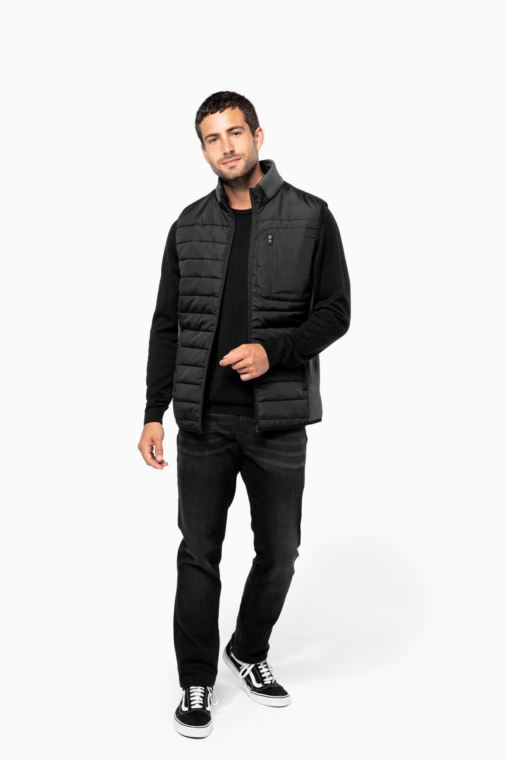 Miniature 5 pour Bodywarmer bi-matière homme