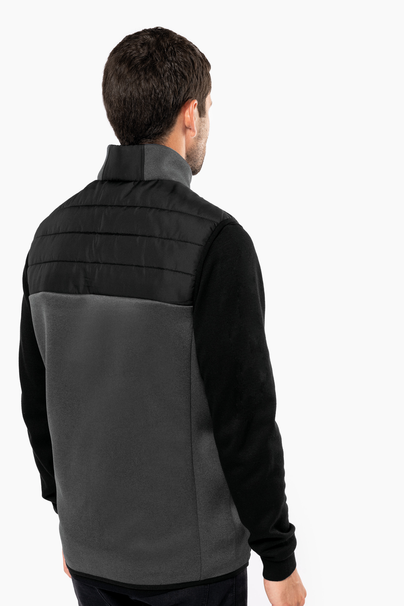 Miniature 2 pour Bodywarmer bi-matière homme