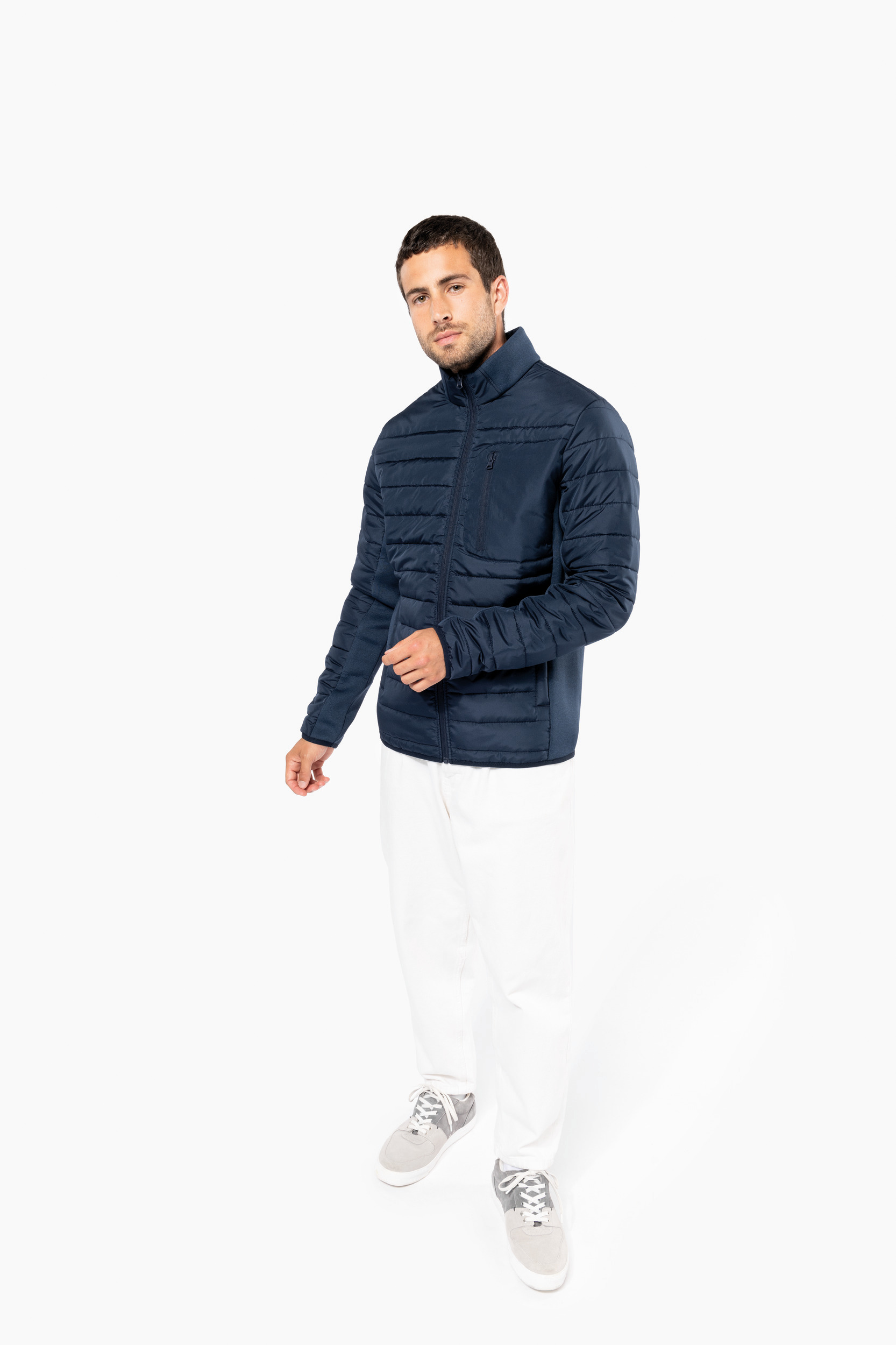 Miniature 4 pour Veste bi-matière homme