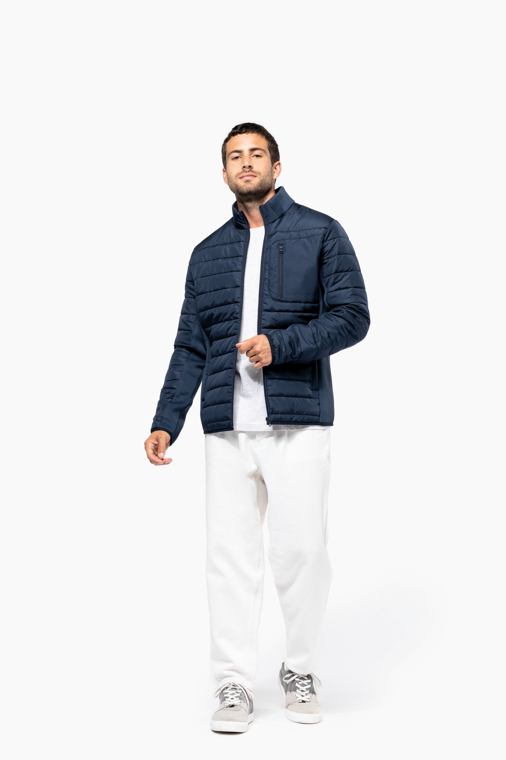 Miniature 5 pour Veste bi-matière homme