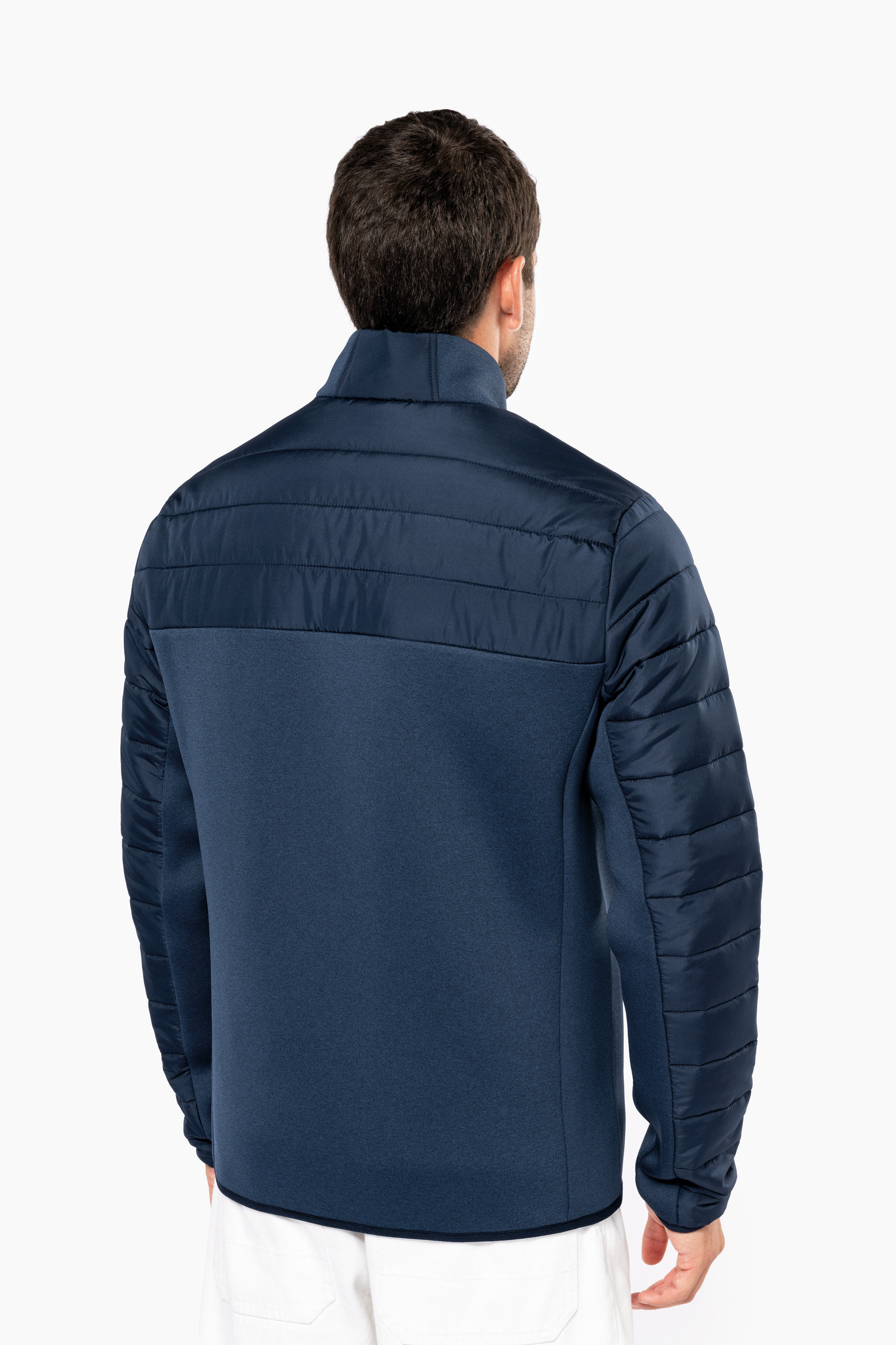 Miniature 2 pour Veste bi-matière homme