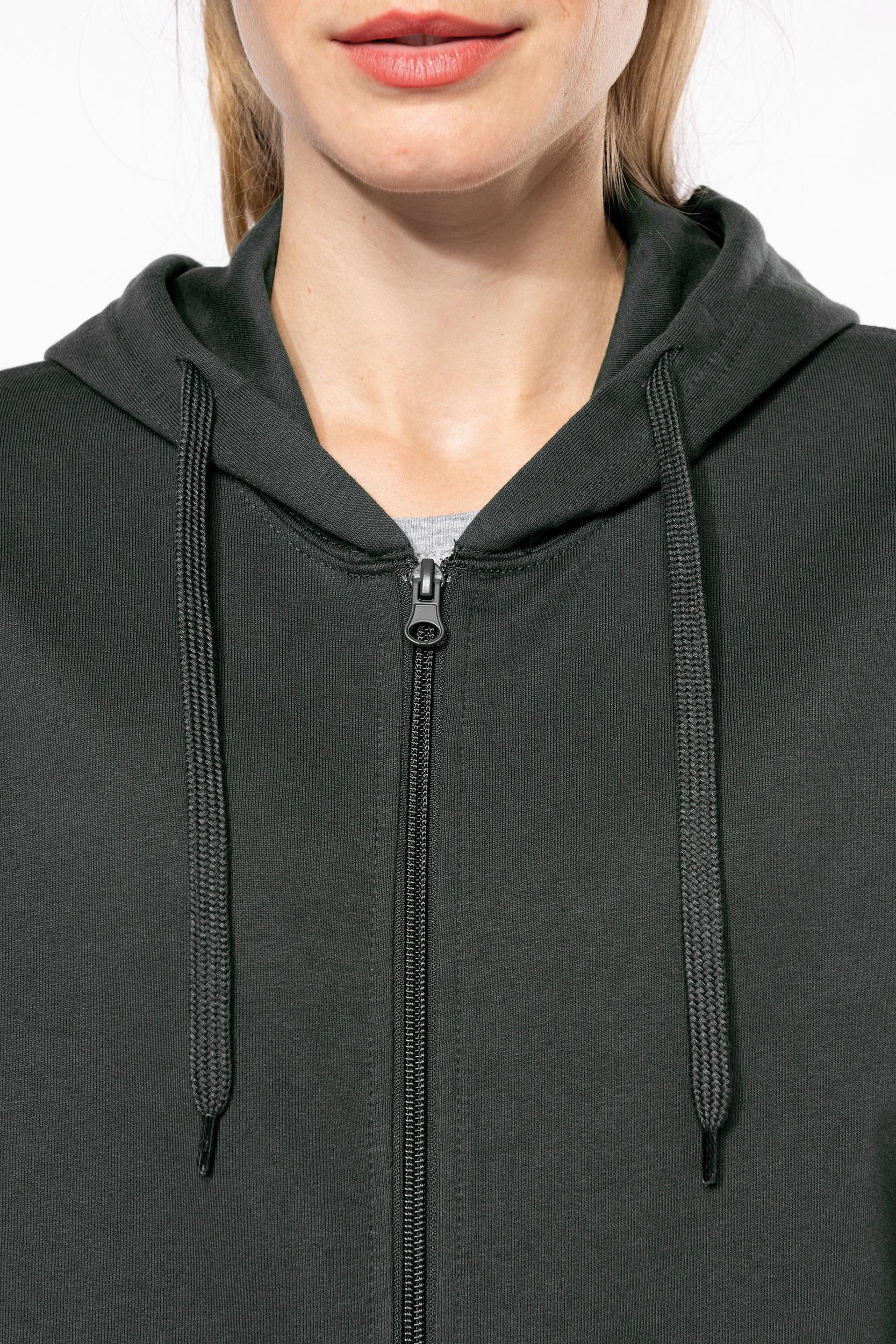 Miniature 19 pour Sweat-shirt recyclé zippé à capuche unisexe