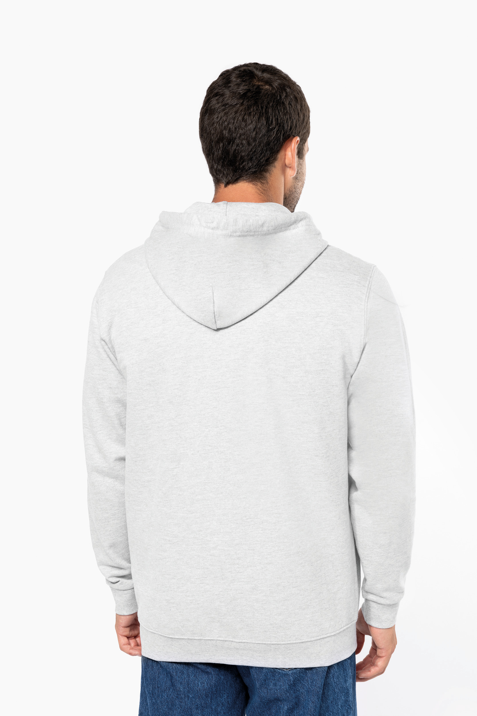 Miniature 3 pour Sweat-shirt recyclé zippé à capuche unisexe
