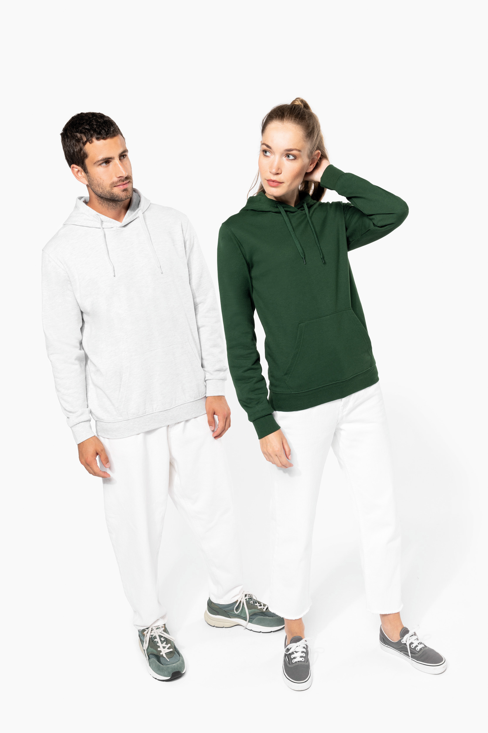 Miniature 17 pour Sweat-shirt recyclé à capuche unisexe