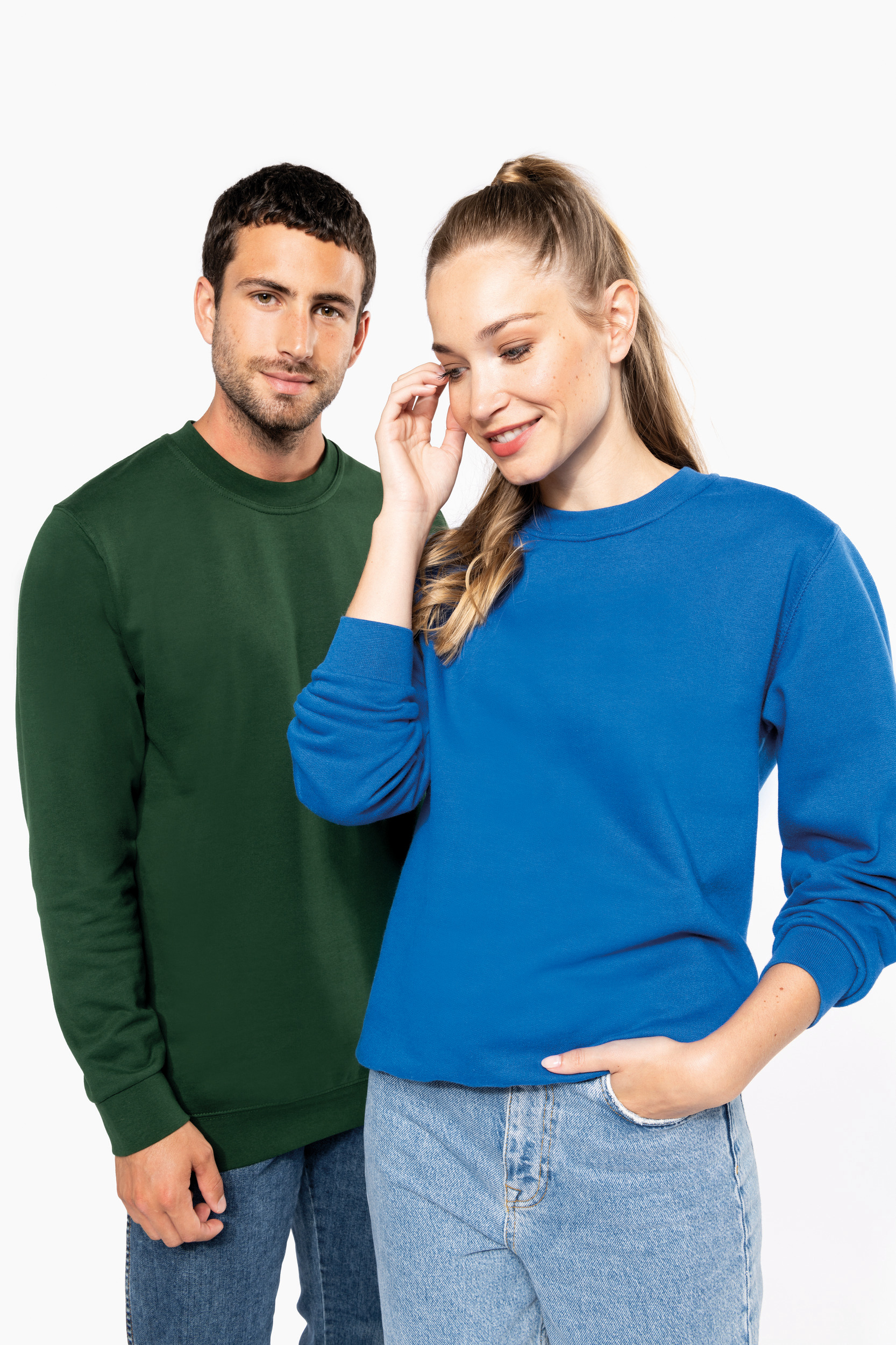 Miniature 12 pour Sweat-shirt recyclé col rond unisexe