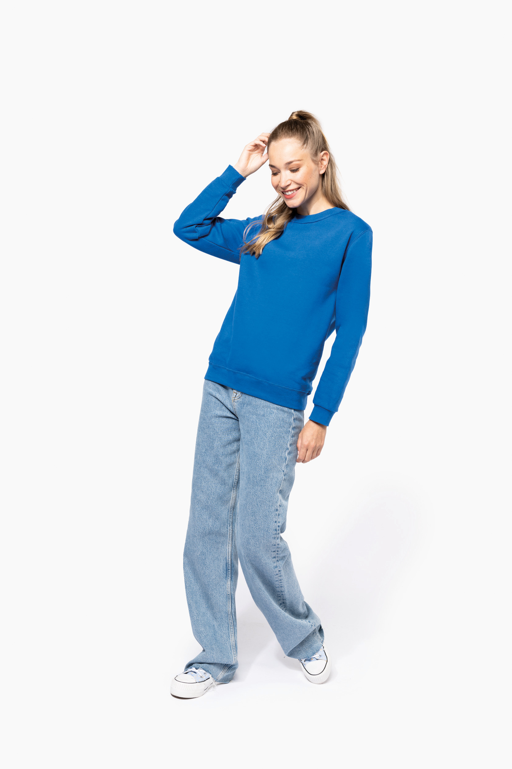 Miniature 11 pour Sweat-shirt recyclé col rond unisexe
