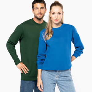 Visuel Sweat-shirt recyclé col rond unisexe