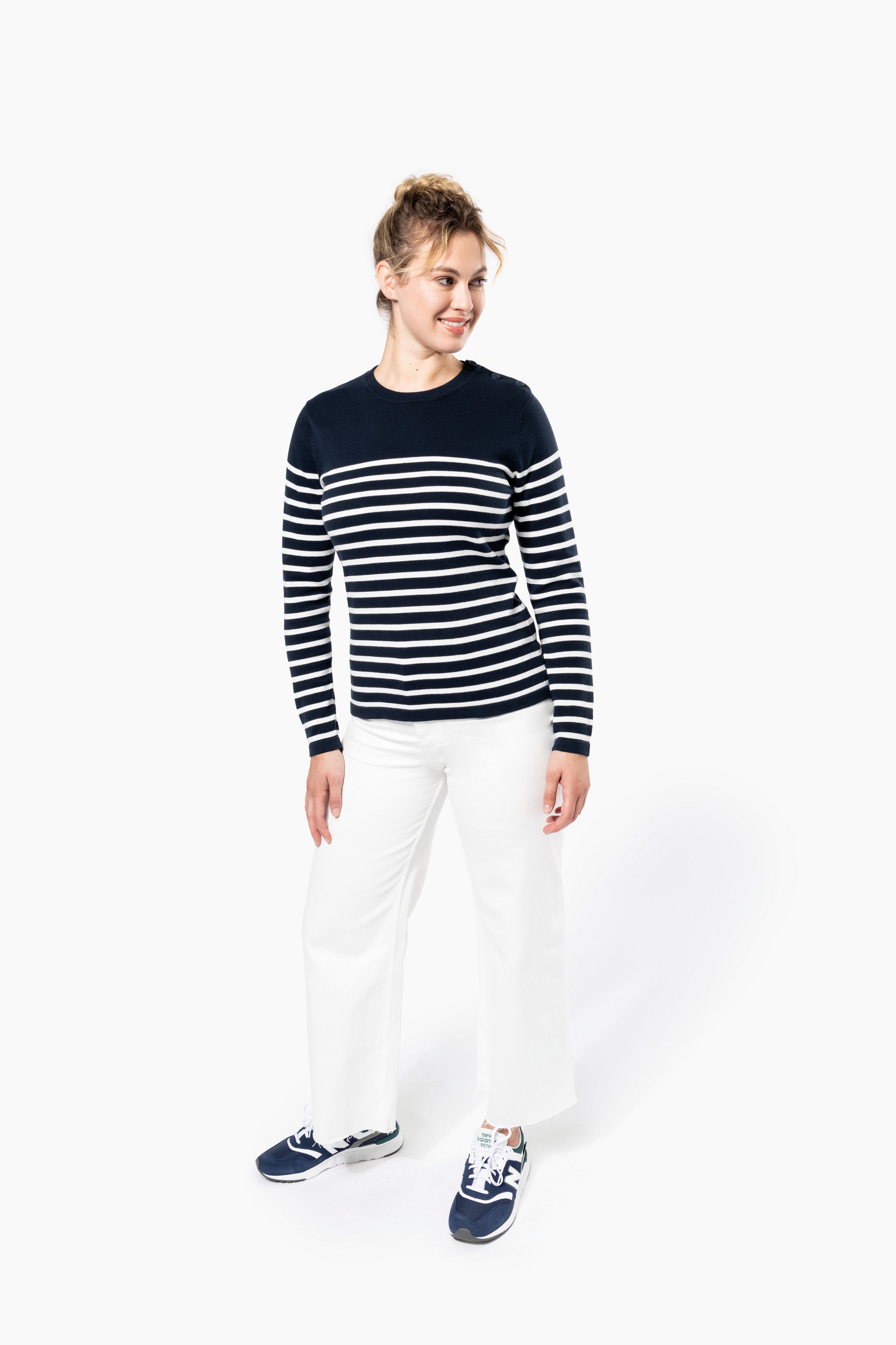 Miniature 5 pour Pull marin femme