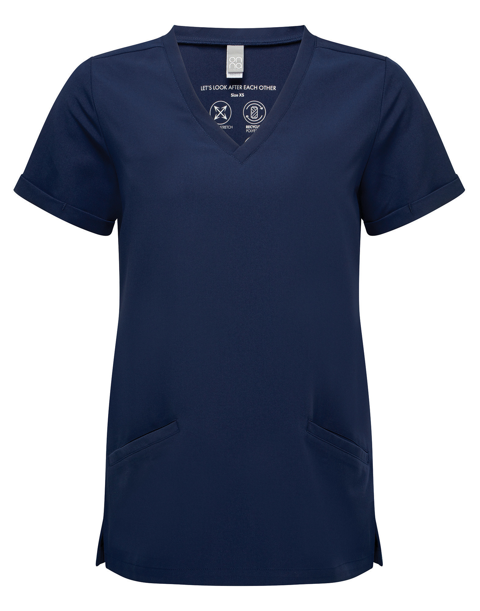 Miniature 27 pour Tunique stretch manches courtes femme