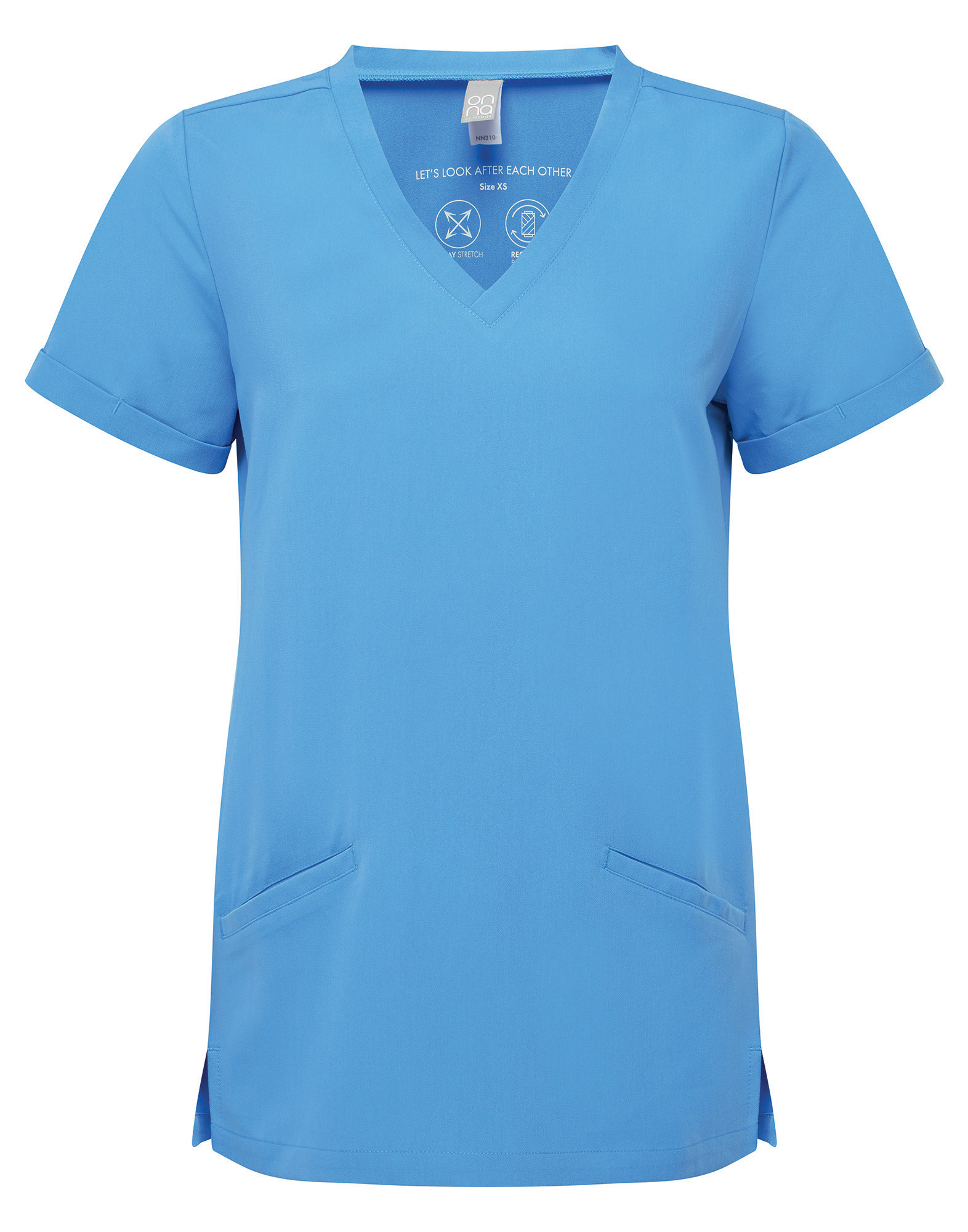 Miniature 24 pour Tunique stretch manches courtes femme