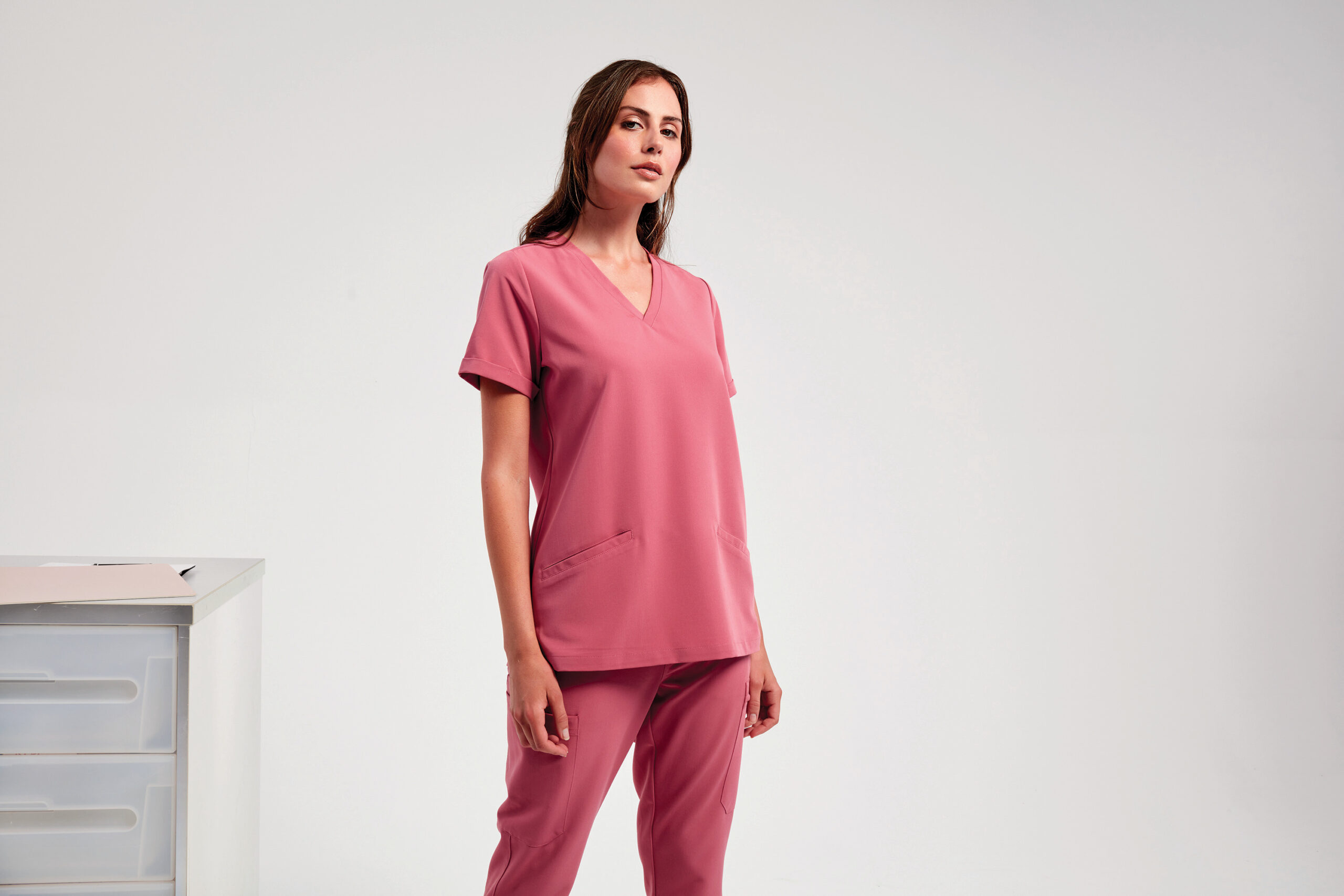 Miniature 7 pour Tunique stretch manches courtes femme