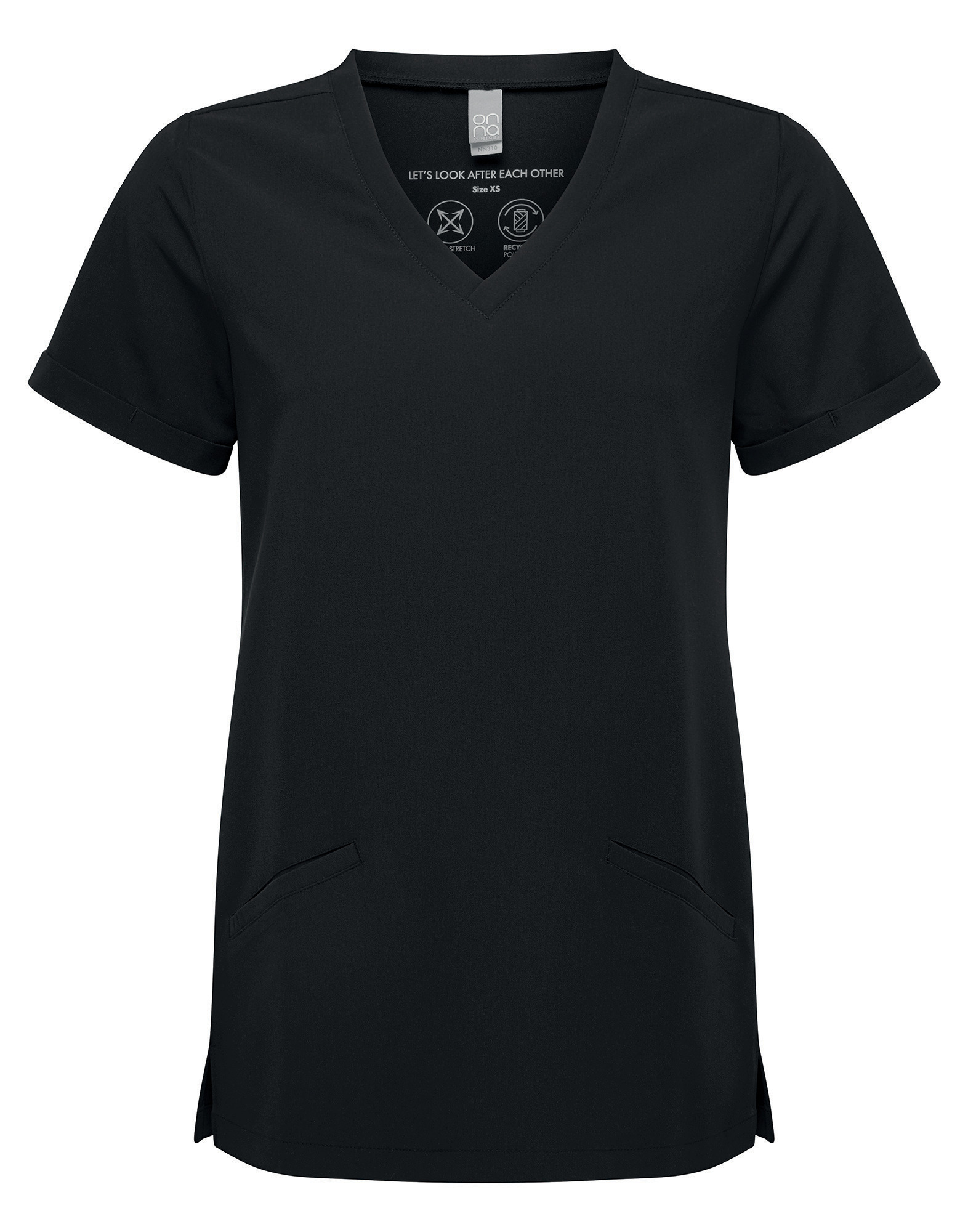 Miniature 22 pour Tunique stretch manches courtes femme