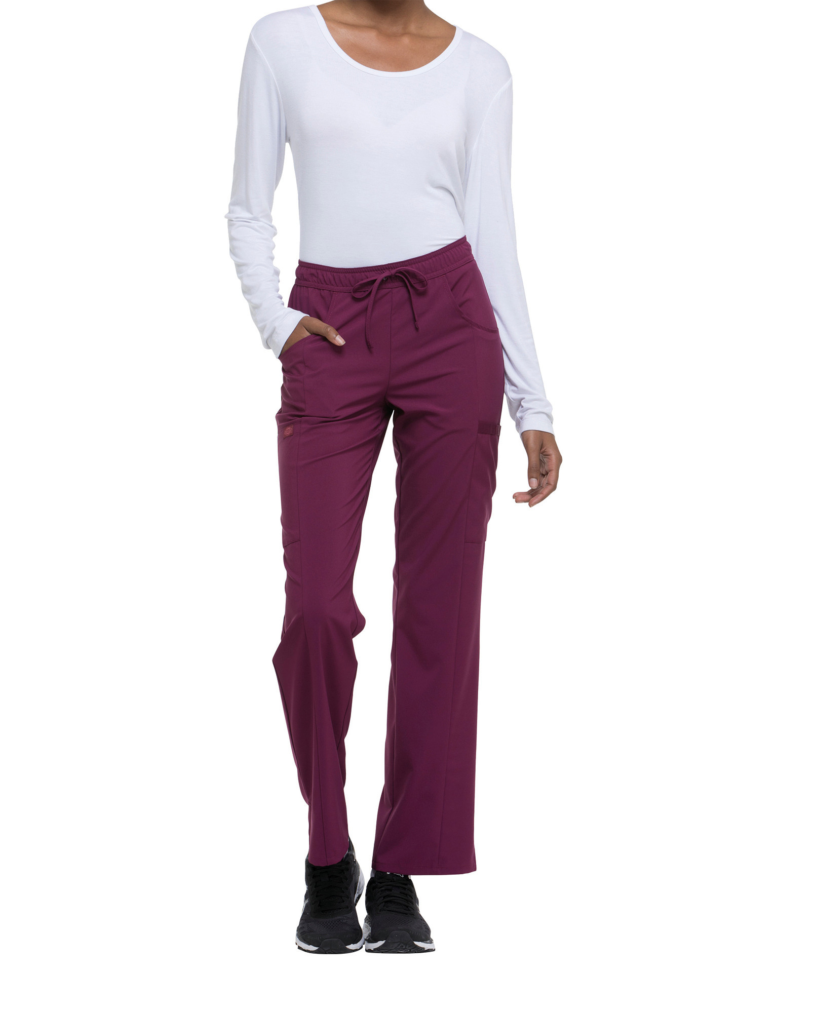 Miniature 9 pour Pantalon à taille moyenne à cordon femme