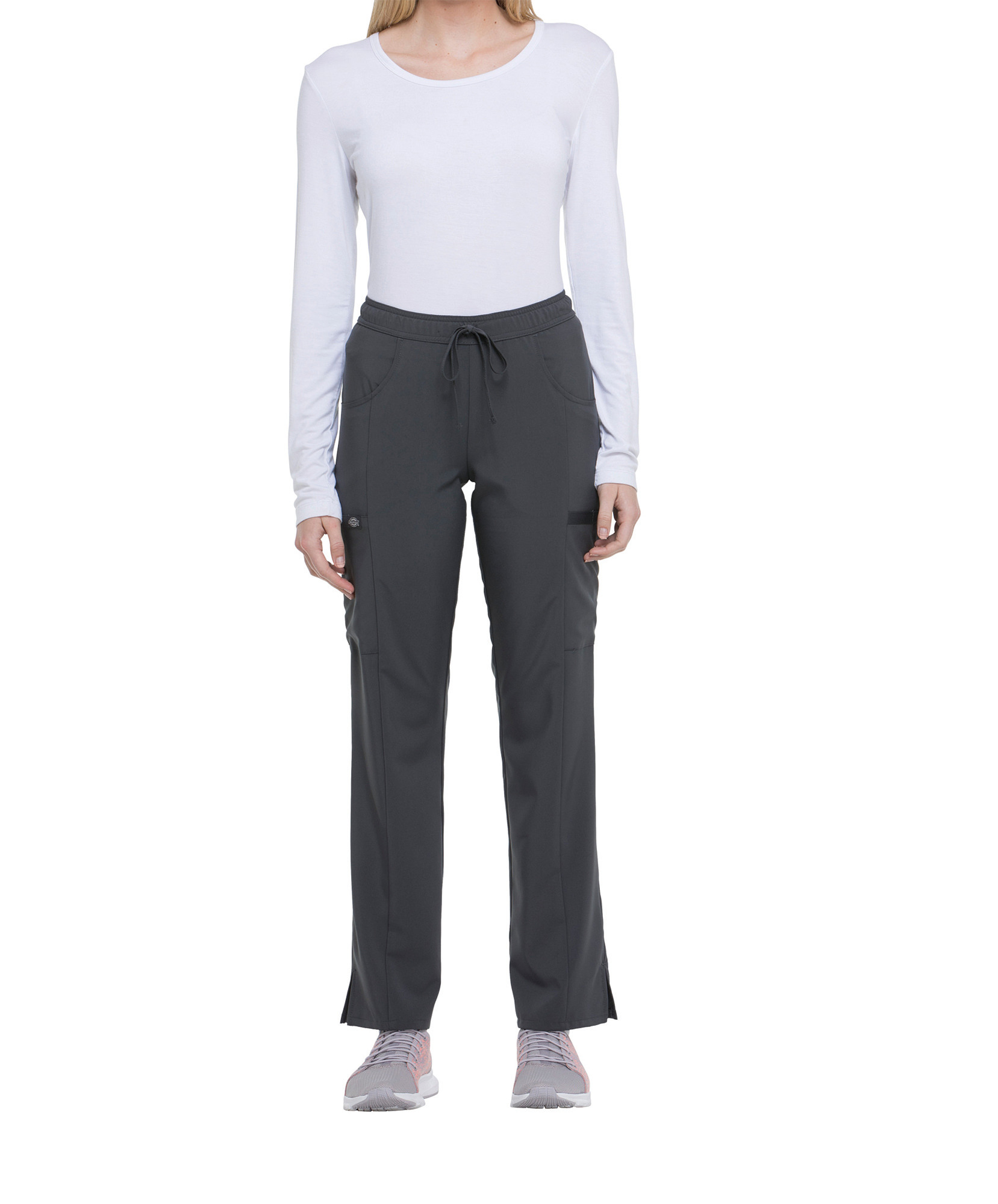 Miniature 7 pour Pantalon à taille moyenne à cordon femme
