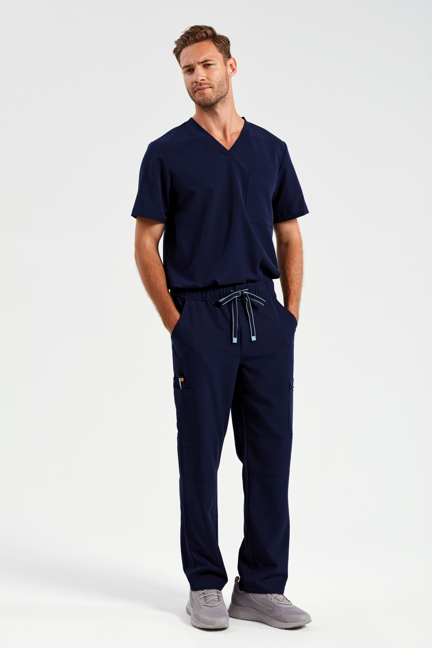 Miniature 3 pour Pantalon cargo stretch homme