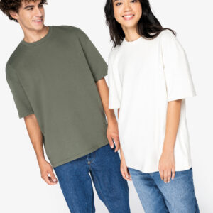 Visuel T-shirt écoresponsable oversize French Terry unisexe