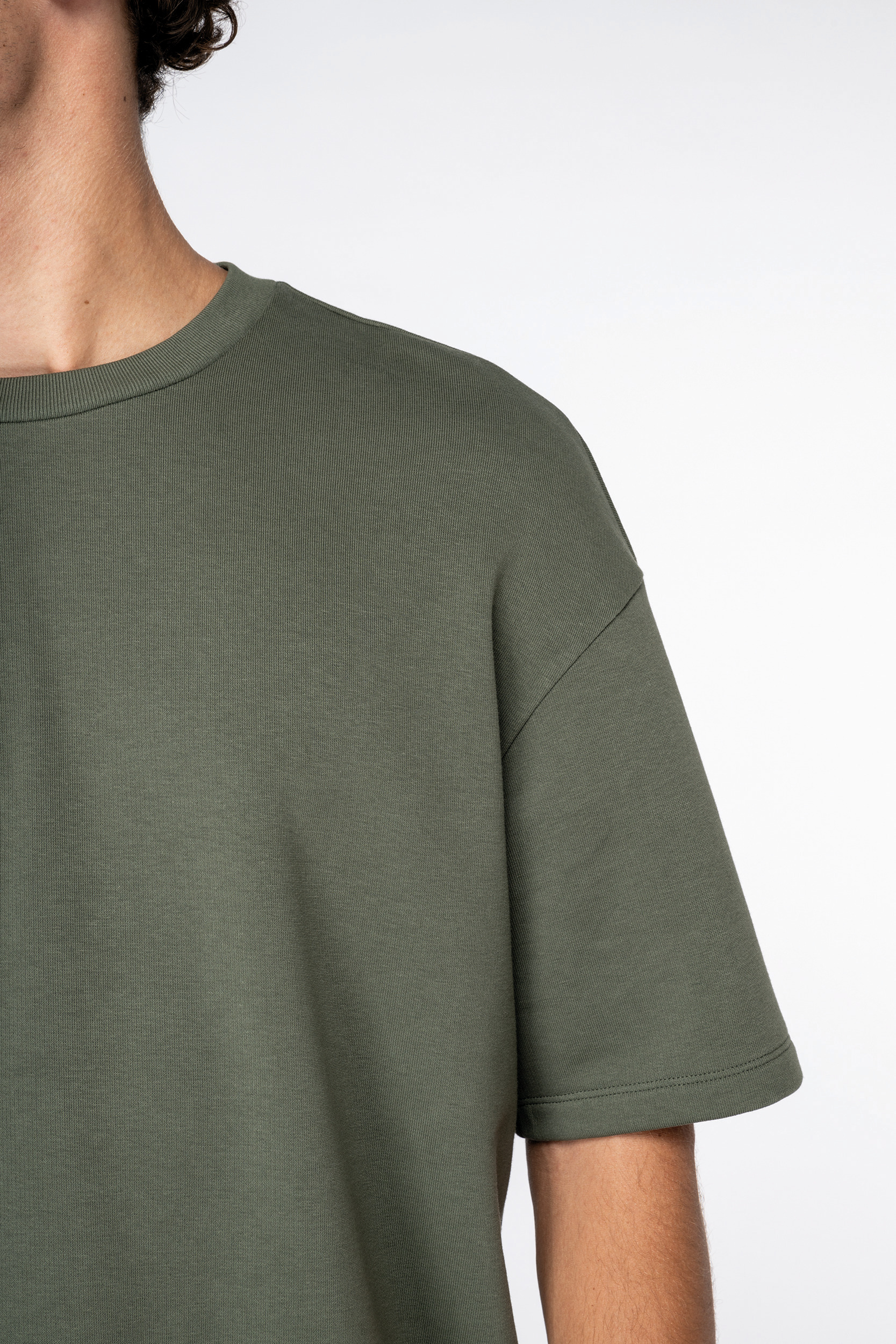 Miniature 7 pour T-shirt écoresponsable oversize French Terry unisexe