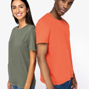 Visuel T-shirt écoresponsable délavé unisexe