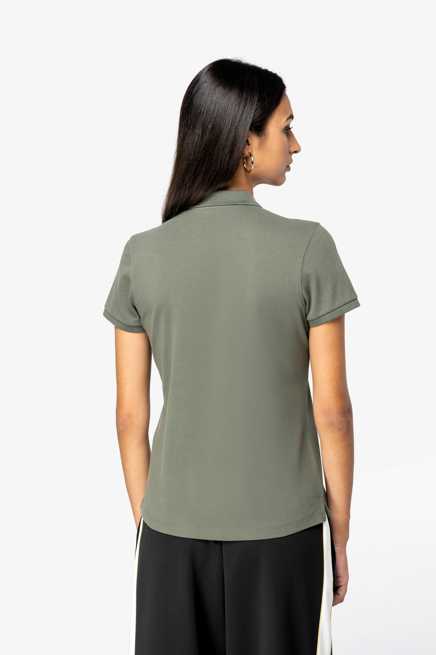 Miniature 3 pour Polo écoresponsable maille piquée femme