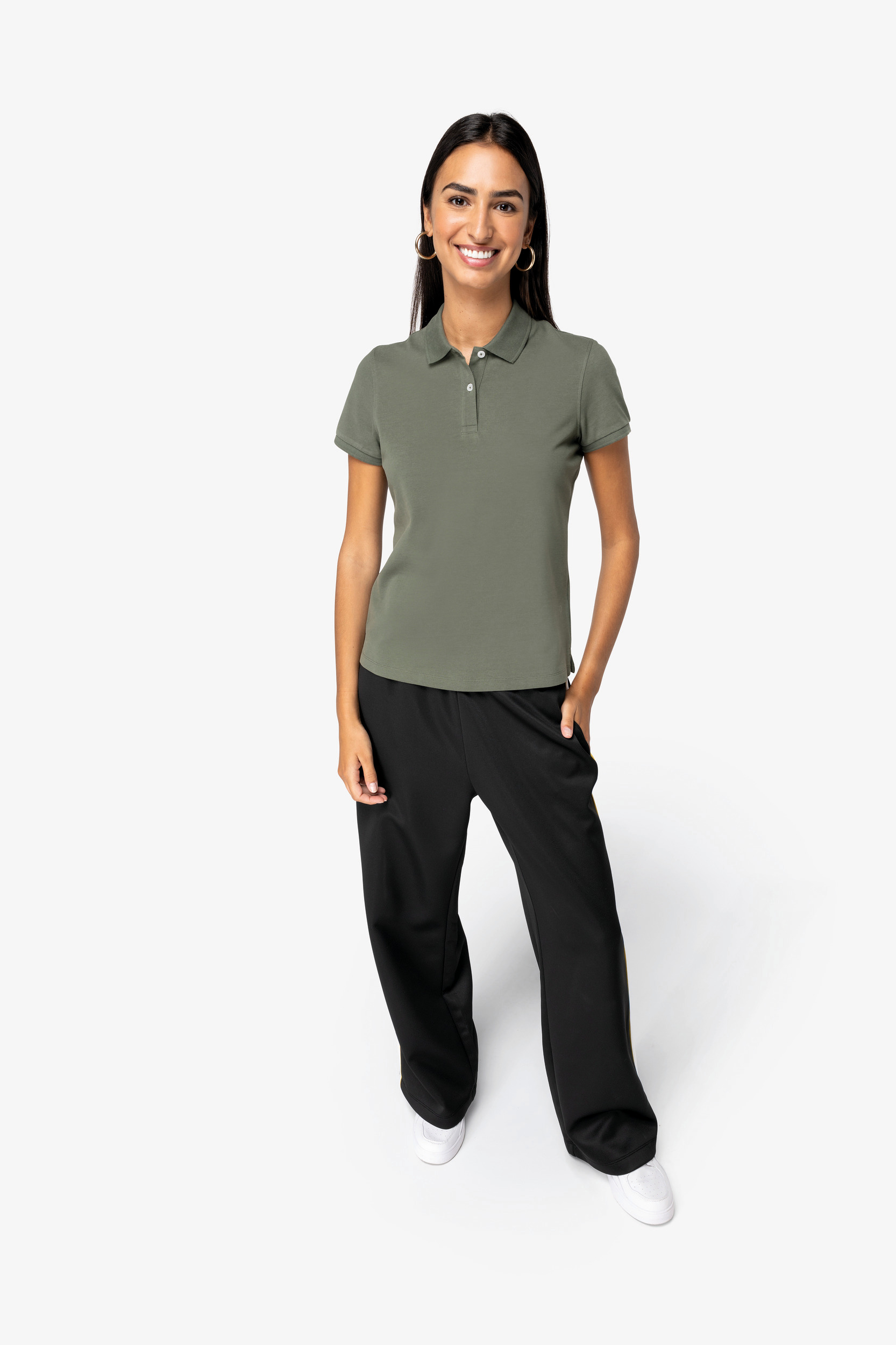 Miniature 2 pour Polo écoresponsable maille piquée femme