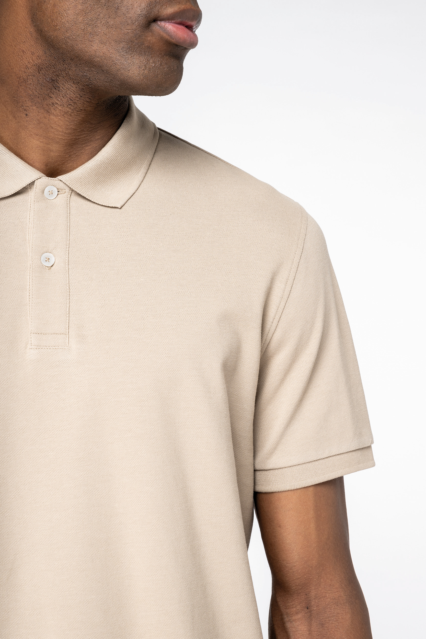 Miniature 4 pour Polo écoresponsable maille piquée homme