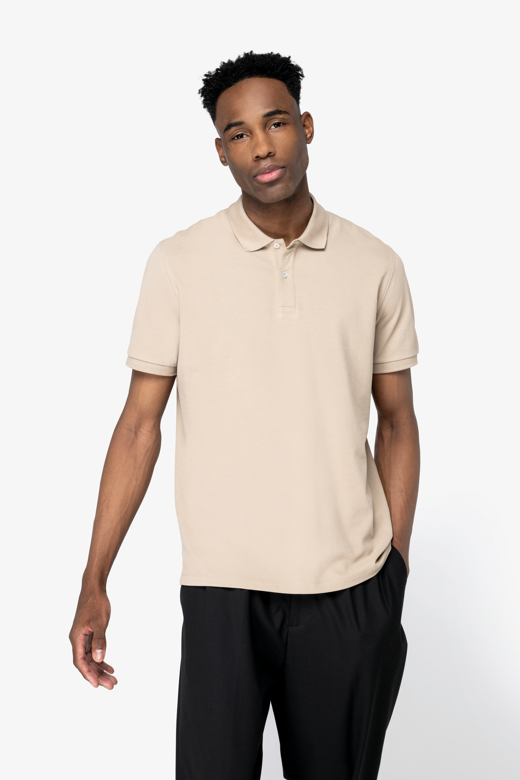 Miniature 1 pour Polo écoresponsable maille piquée homme